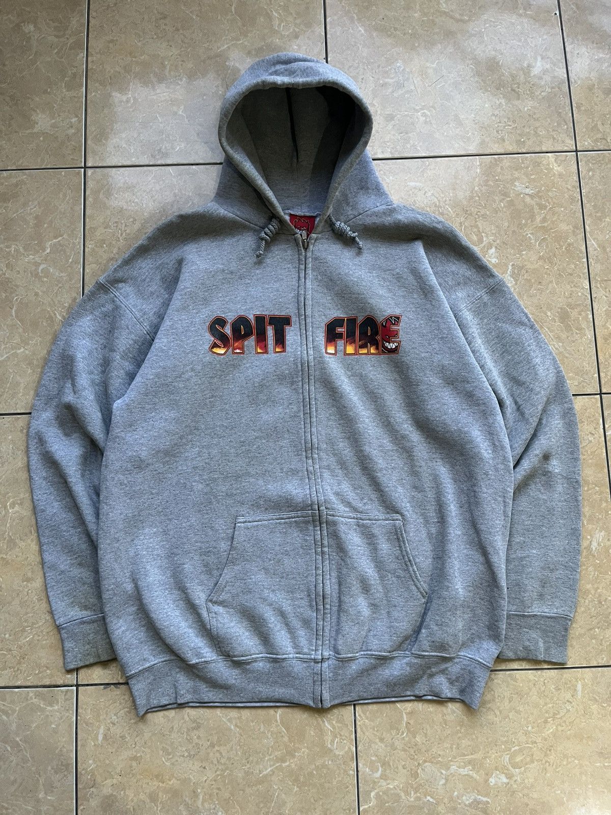 Spitfire Spitfire Hoodie Zipper x Vintage Size US XL / EU 56 / 4 - 1 Thumbnail