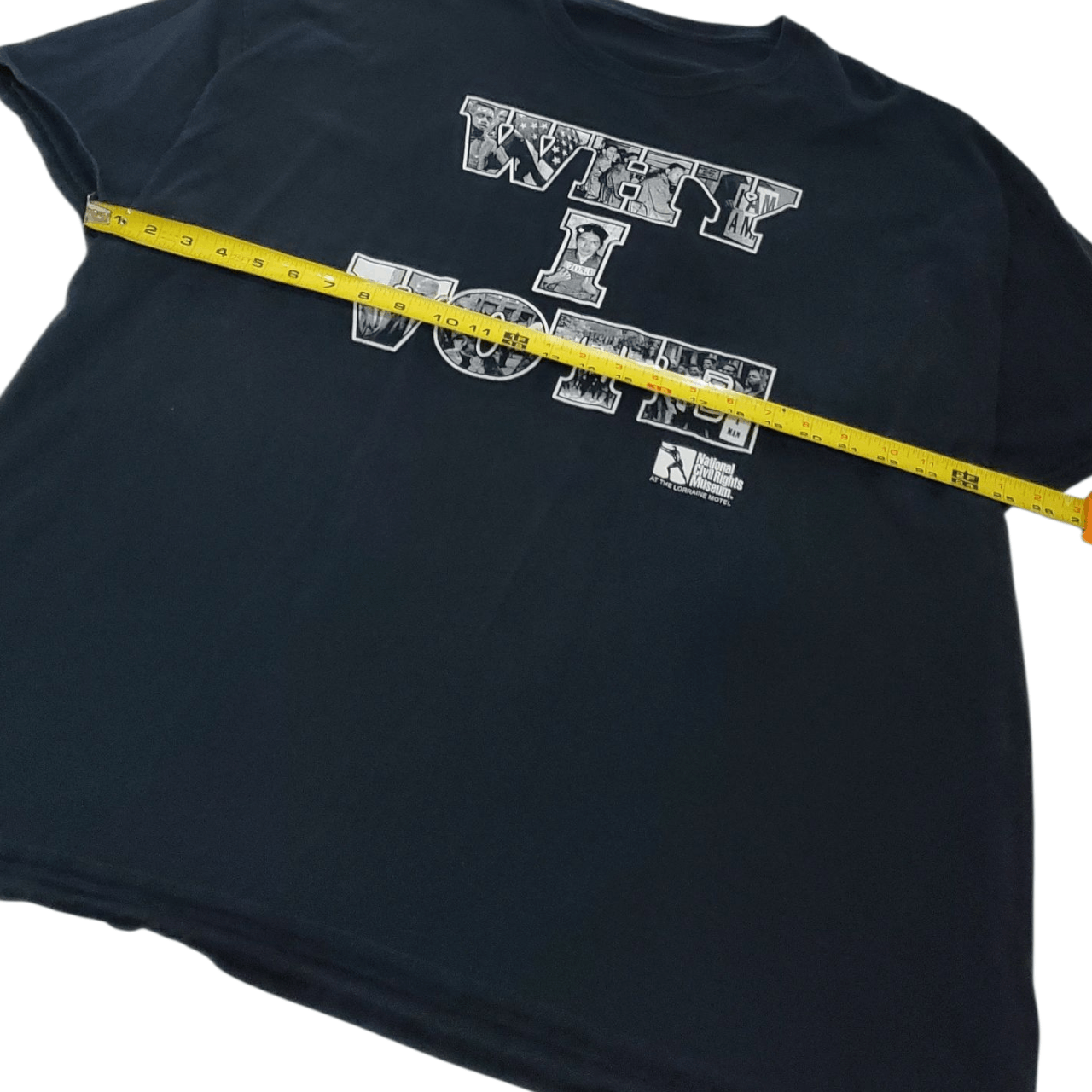 Vintage Y2K Why I Vote Black History T-Shirt Size US XXL / EU 58 / 5 - 4 Thumbnail