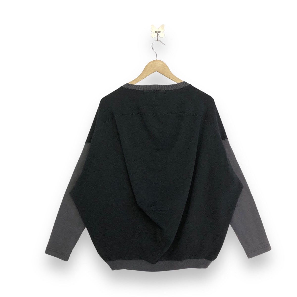 Issey Miyake × mercibeaucoup Mercibeaucoup, Avant Garde Crop Top Baggy Designer Shirt Size L / US 10 / IT 46 - 2 Thumbnail