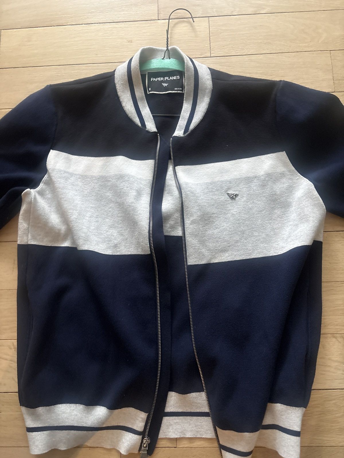 Paper Planes Zip up cardigan Size US M / EU 48-50 / 2 - 3 Thumbnail