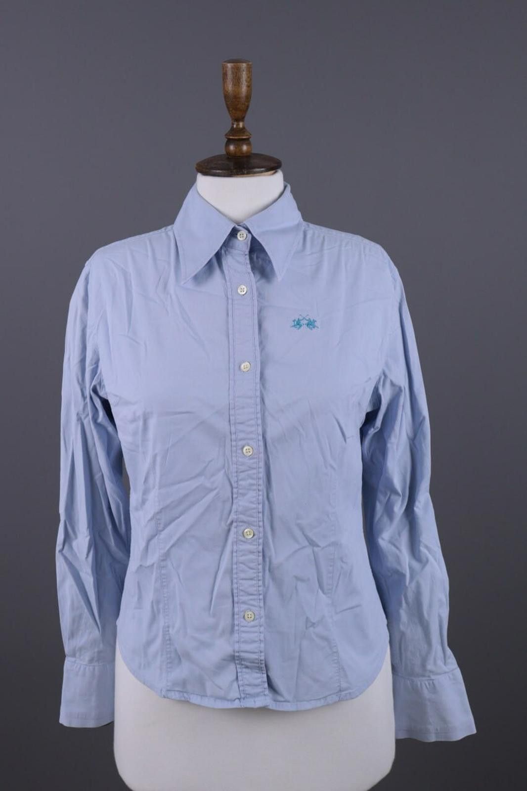 La Martina La Martina Buenos Aires Blue Blouse Shirt Size XL Size XL / US 12-14 / IT 48-50 - 1 Thumbnail