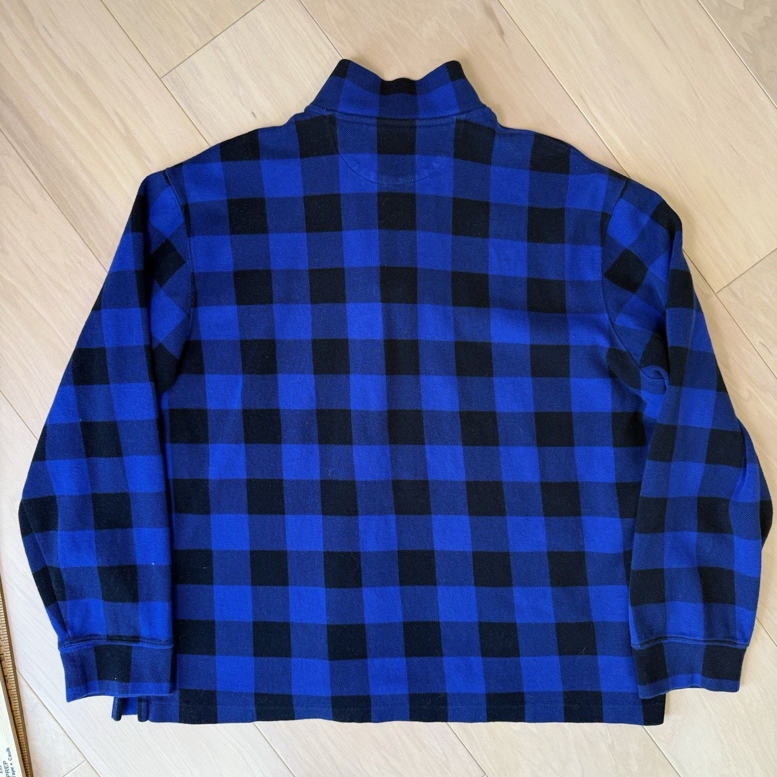 Polo Ralph Lauren Polo Ralph Lauren Estate Rib Pullover XL Buffalo Plaid 1/4 Size US XL / EU 56 / 4 - 9 Thumbnail