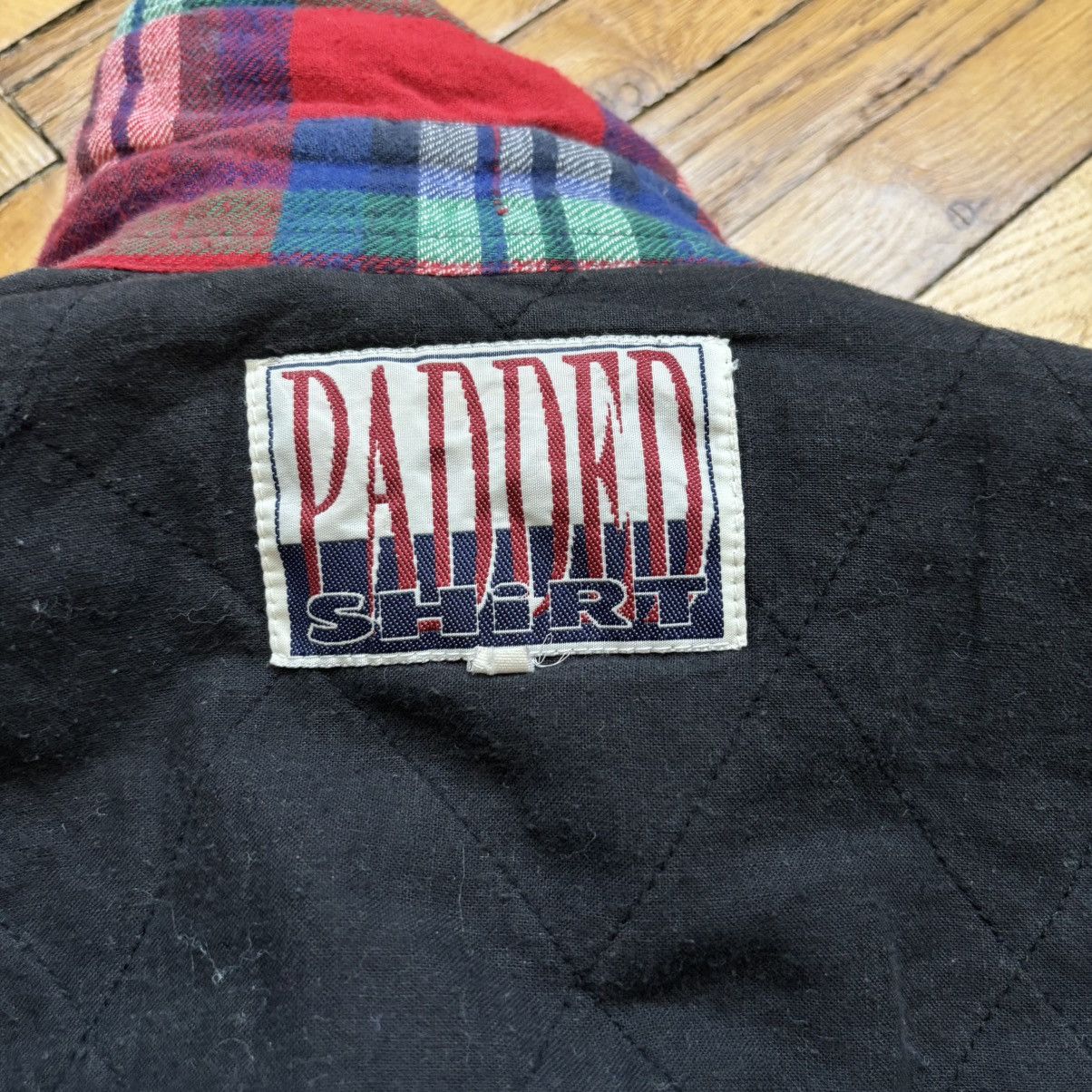 20471120 Vintage Double Face Flannel Overshirt Needles Style Size US M / EU 48-50 / 2 - 4 Thumbnail