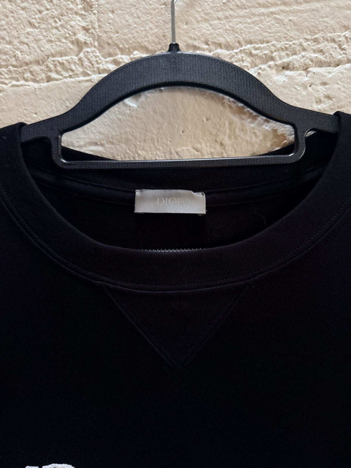 Dior FW21 Peter Doig Embroidered Logo Tee Size US XXL / EU 58 / 5 - 4 Thumbnail