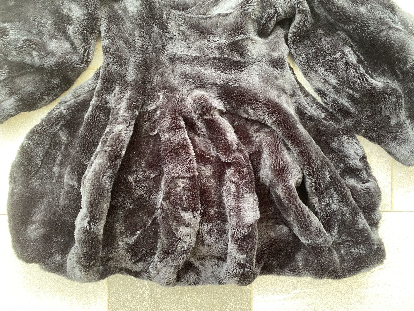Tsumori Chisato Rare 🔥 Tsumori Chisato Issey Miyake Faux Fur Mini Dress Size S / US 4 / IT 40 - 2 Thumbnail