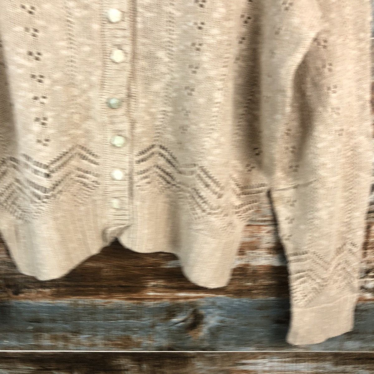 Homespun Knitwear × Japanese Brand × Vintage DL Pinion Brown Cardigan Knitwear #C520 Size M / US 6-8 / IT 42-44 - 7 Thumbnail