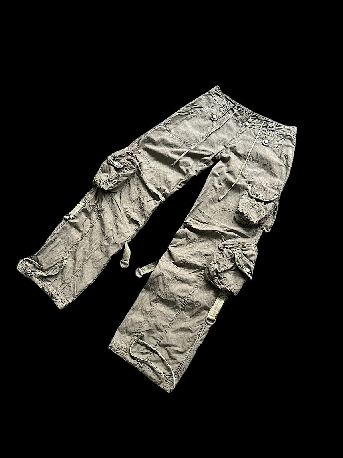 GOA 00's Unbrand cargo 3d bondage pant like GOA Size US 30 / EU 46 - 2 Thumbnail