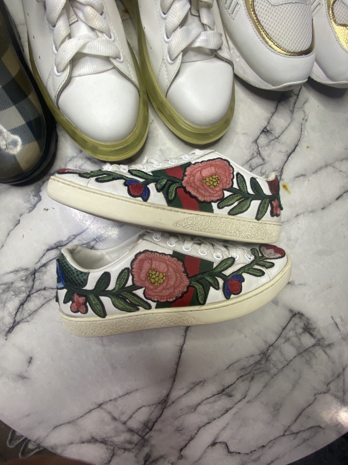 Gucci Gucci ace floral Size US 6 / IT 36 - 7 Thumbnail