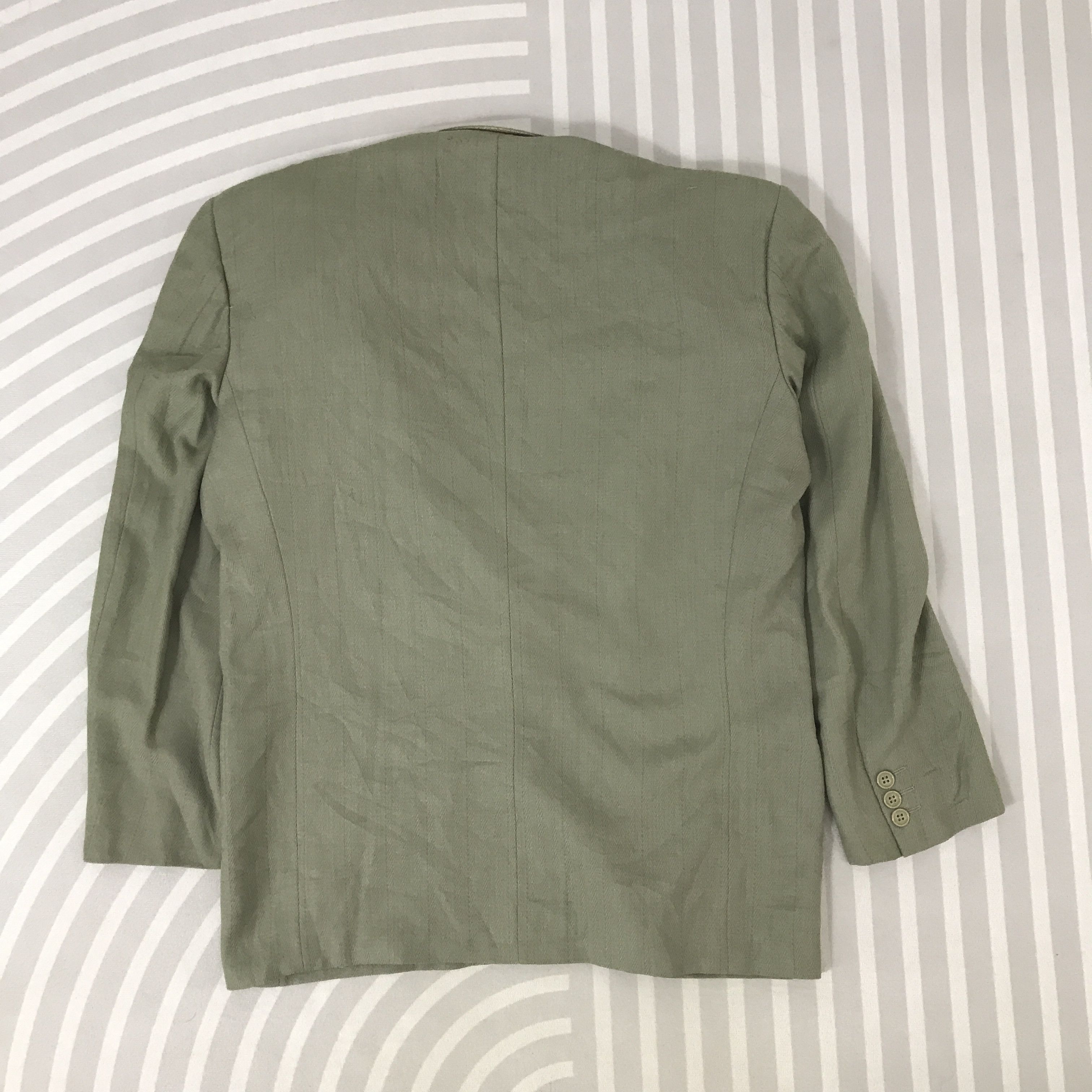 Giorgio Armani Vintage Mani by Giorgio Armani blazer classic coat Jacket Size US L / EU 52-54 / 3 - 3 Thumbnail