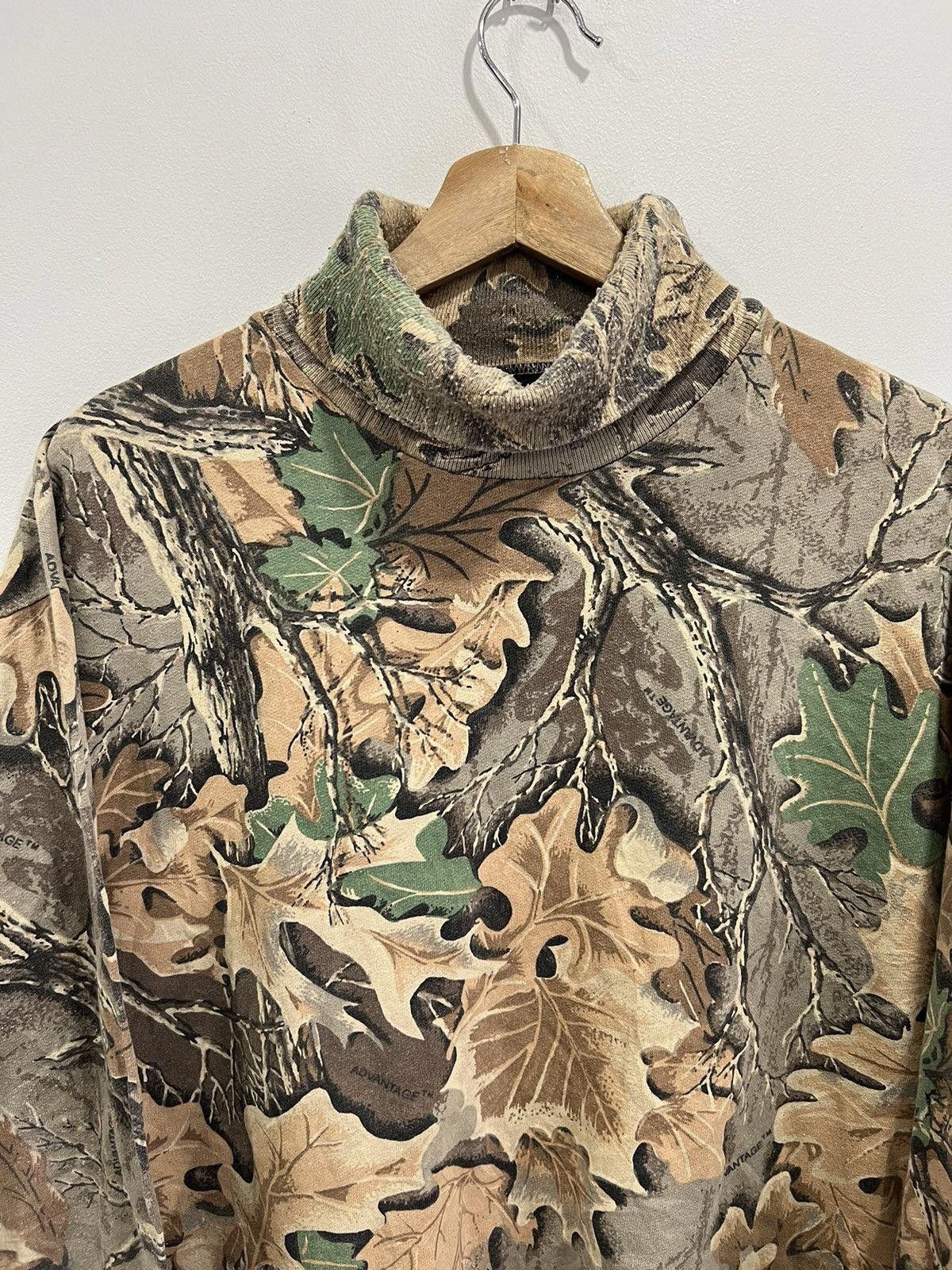 Vintage Vintage Real Tree Camo Longsleeve Shirt mossy oaks crewneck Size US L / EU 52-54 / 3 - 5 Thumbnail
