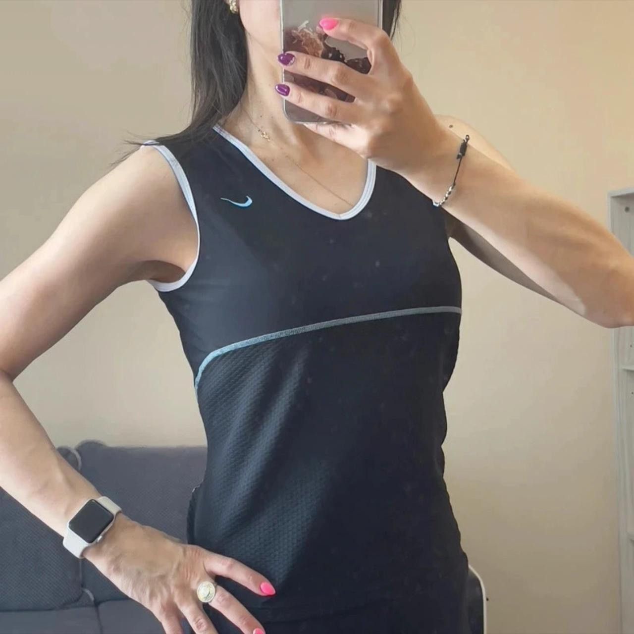 Nike Nike Sphere Women’s top Vest Size M Black Vintage Size S / US 4 / IT 40 - 4 Thumbnail