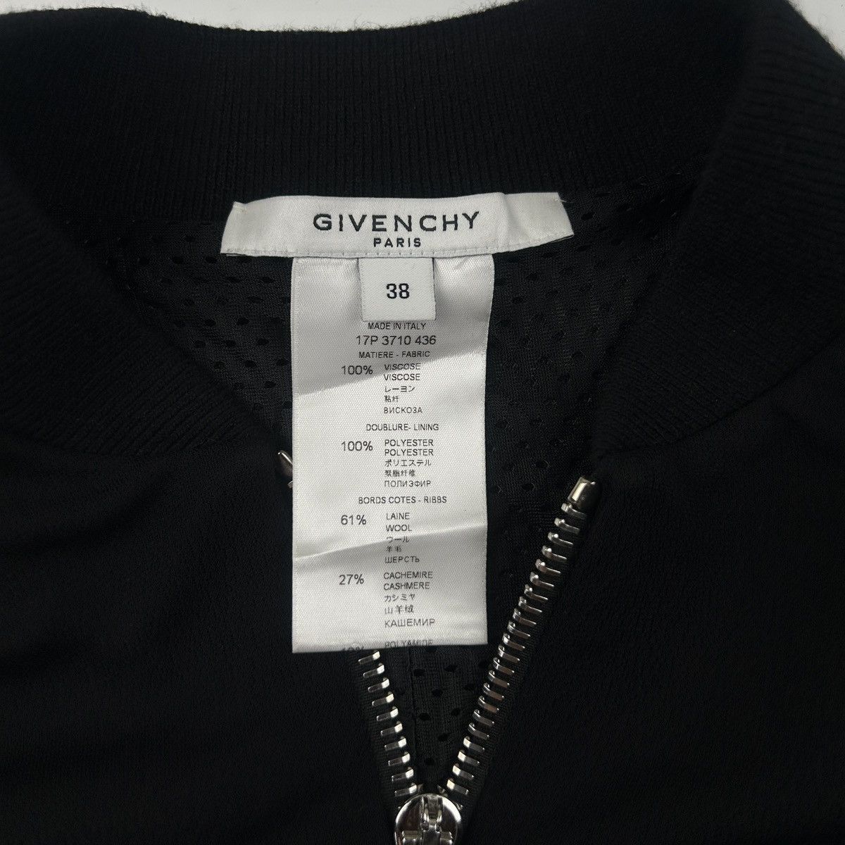 Givenchy Givenchy Oversized Batwing Bomber Jacket Size XS / US 0-2 / IT 36-38 - 3 Thumbnail