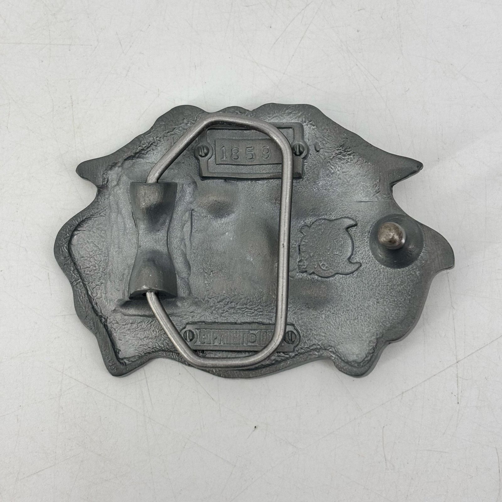 Vintage Great American Belt Buckle Texas by The Grace of God Pewter Size ONE SIZE - 10 Thumbnail