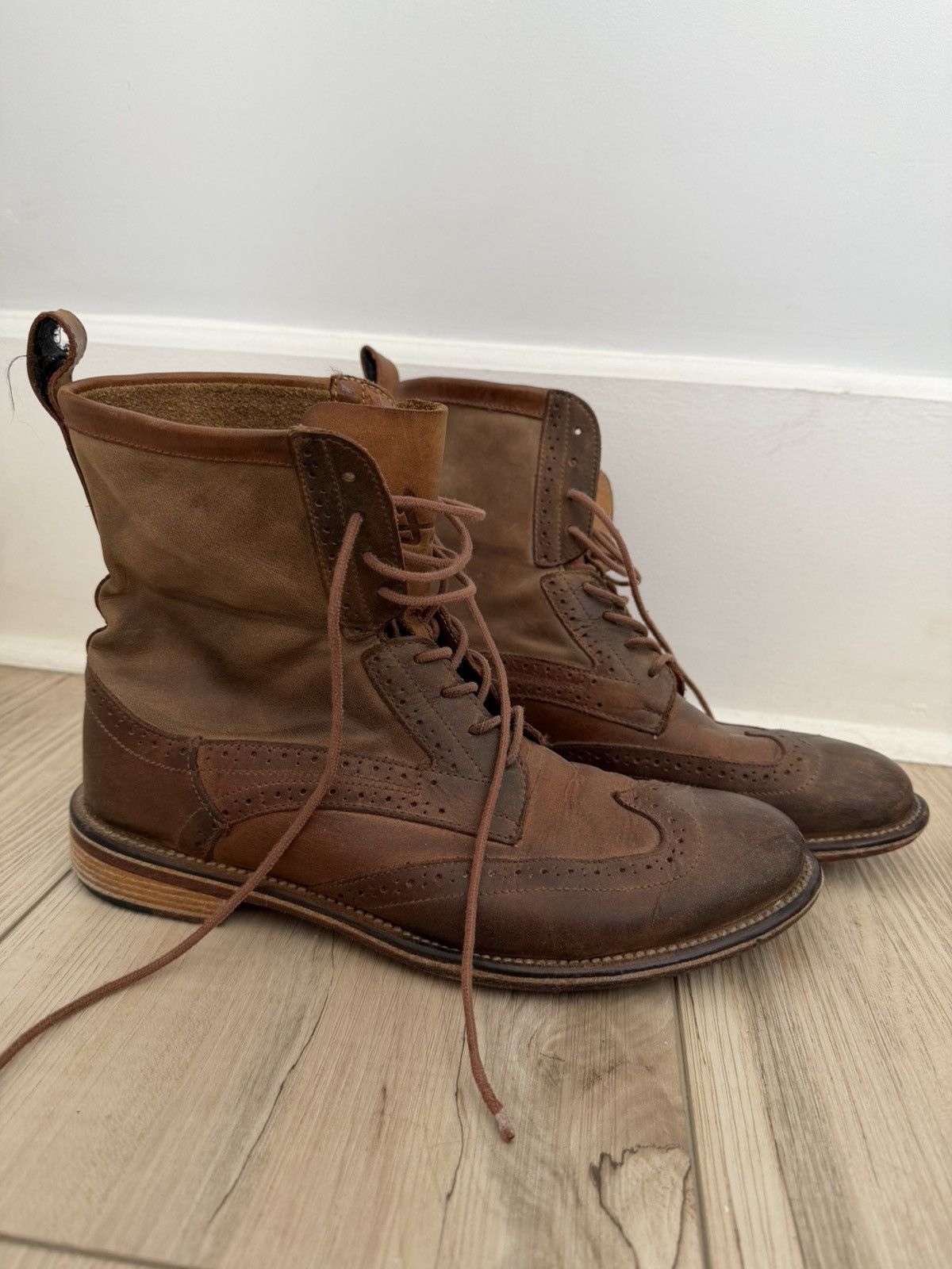 J Shoes J Brand brogue dress boots Size US 7 / EU 40 - 3 Thumbnail