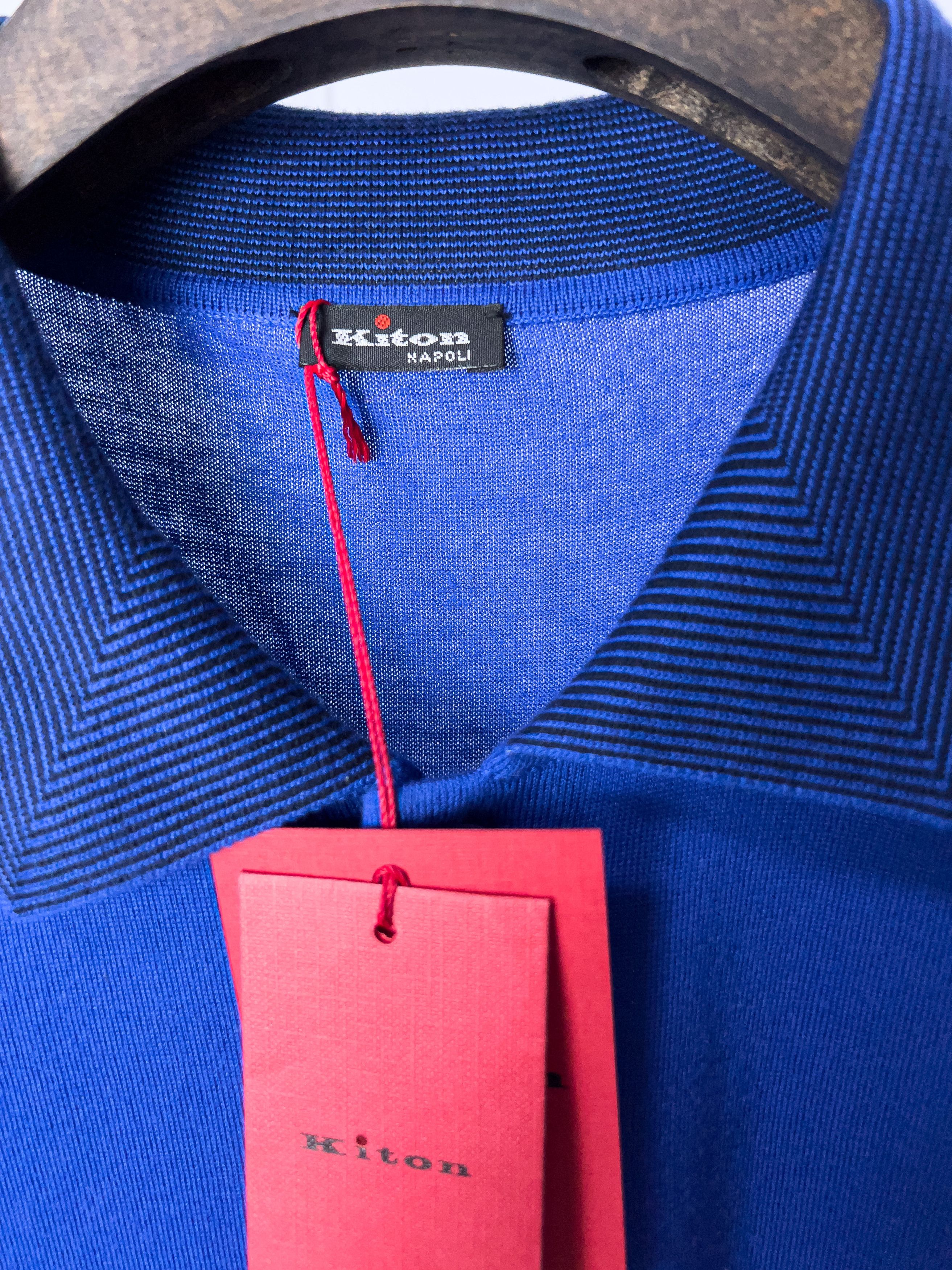 Kiton Men's polo Kiton Size US XXL / EU 58 / 5 - 2 Thumbnail
