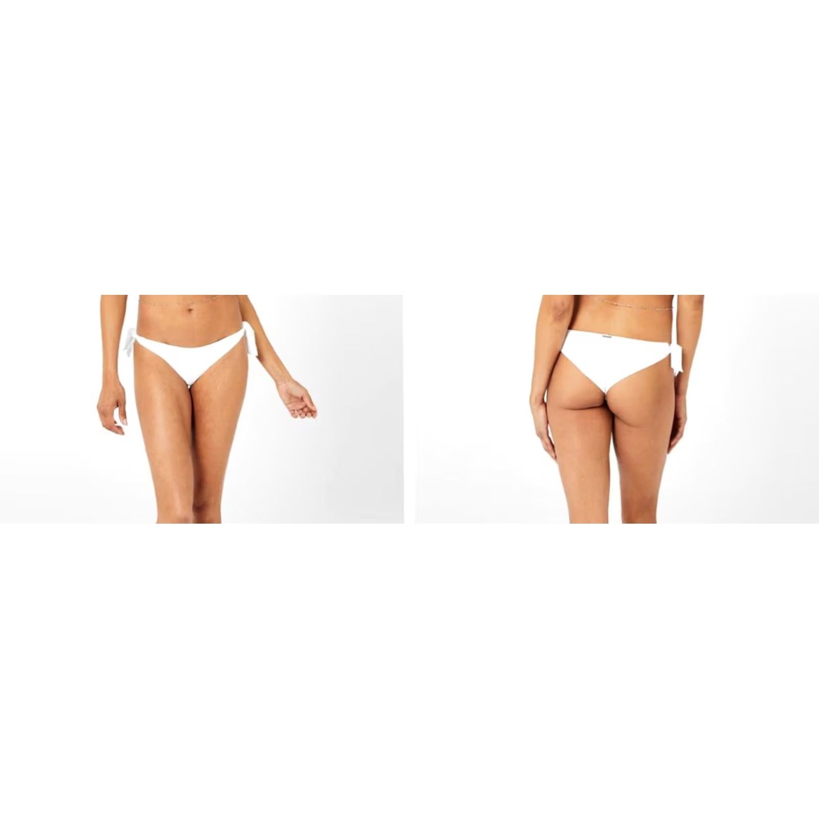 Emporio Armani Emporio Armani Womens Bikini Bottom White Large Size 36" / US 14 / IT 50 - 2 Thumbnail