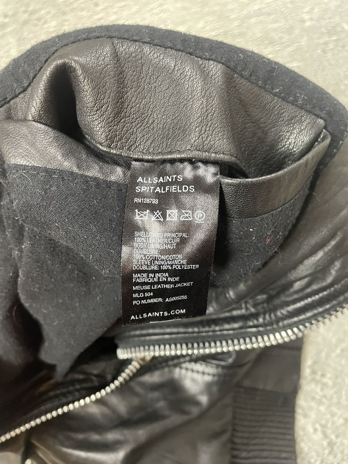 Allsaints Allsaints Vintage Leather Jacket Avant Garde black Size US M / EU 48-50 / 2 - 5 Thumbnail