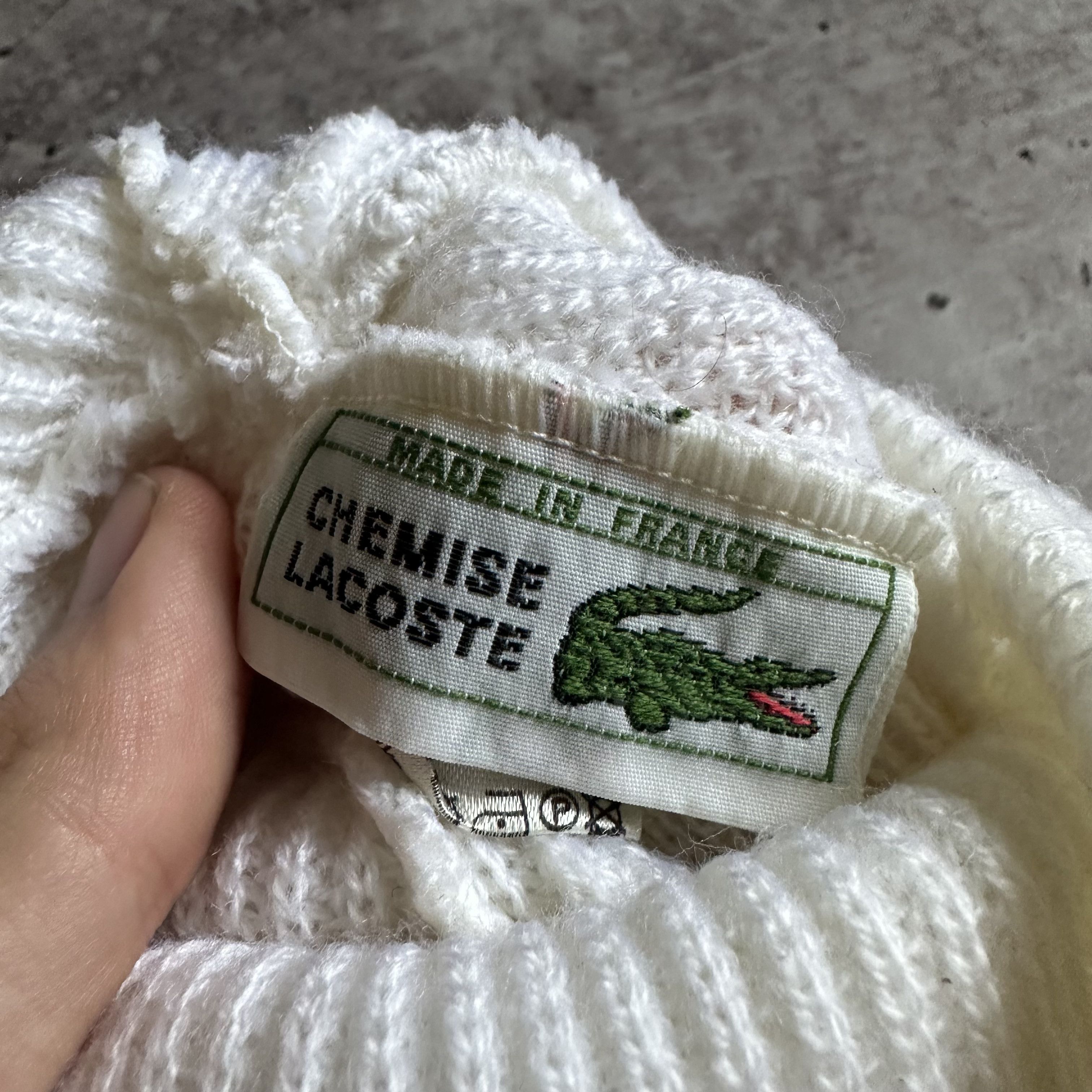 Lacoste Lacoste Chemise Vintage Made in France Beanie Hat Size ONE SIZE - 3 Thumbnail