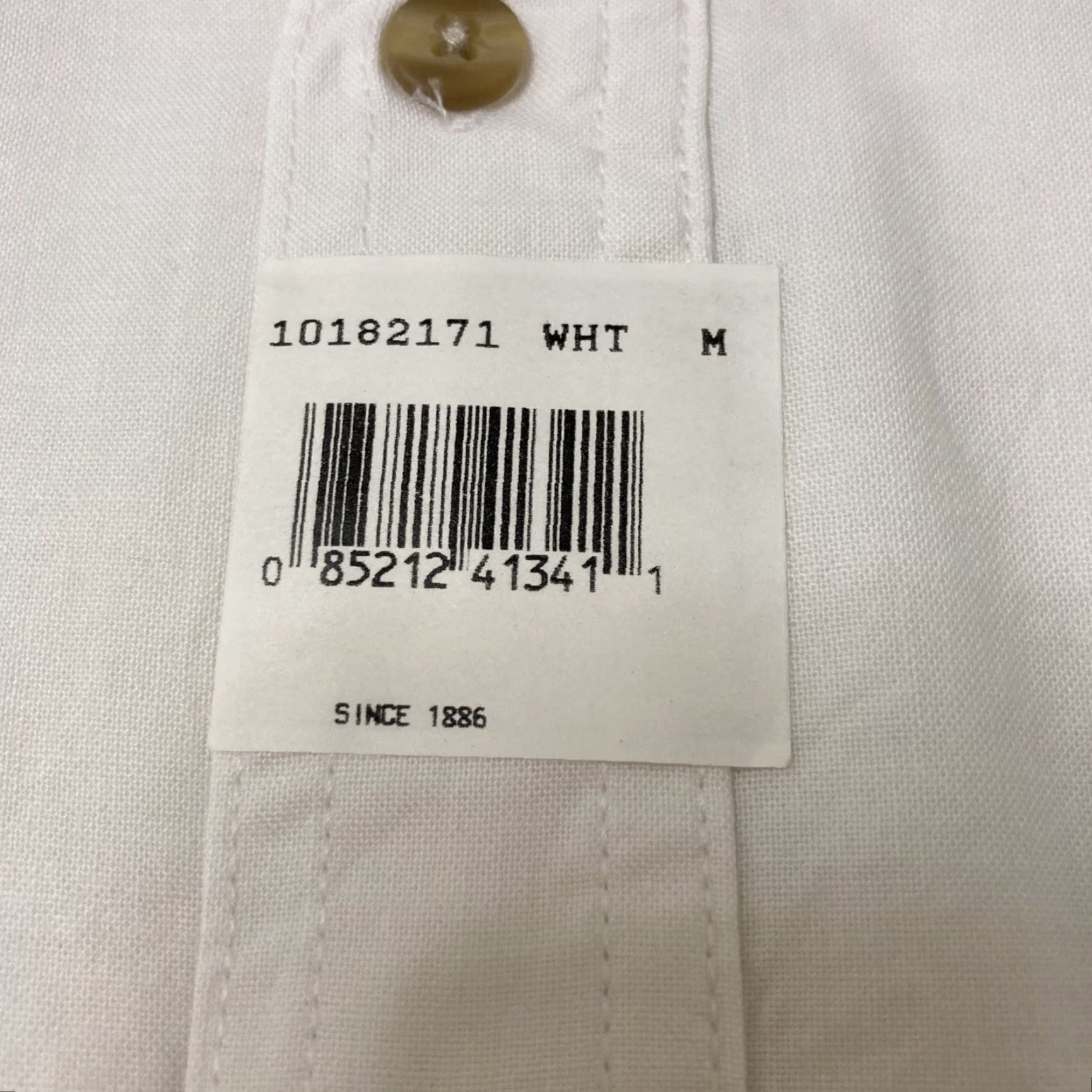 Vintage VINTAGE Munsingwear Button Down Shirt Mens M White American Airlines Longsleeve Deadstock Size US M / EU 48-50 / 2 - 4 Thumbnail