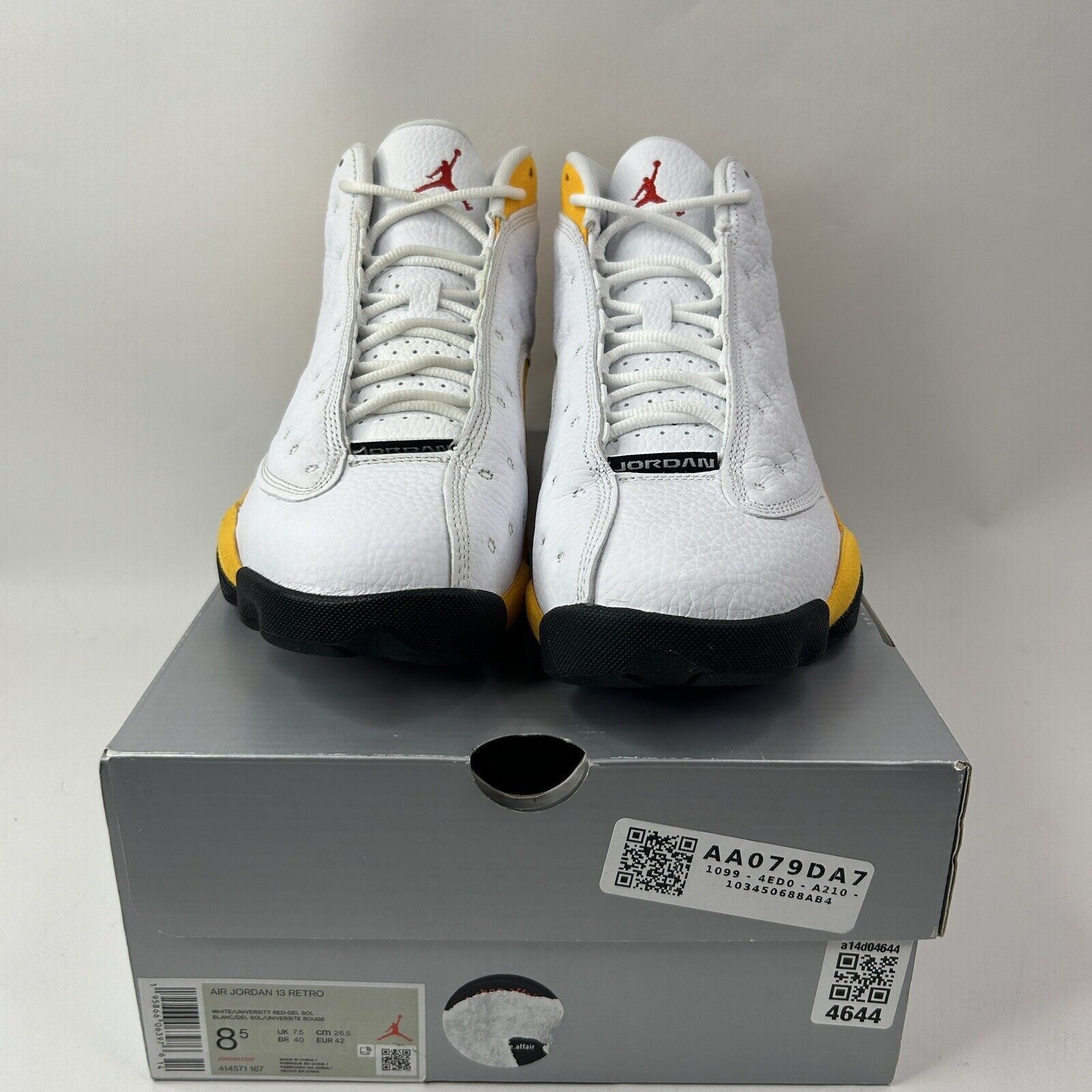 Nike Nike Air Jordan 13 Retro “Del Sol/White Yellow” 2024 Size US 8.5 / EU 41-42 - 2 Thumbnail
