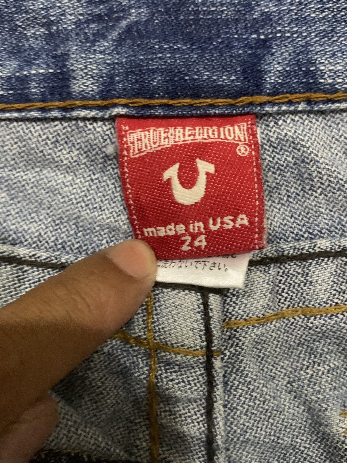 Beauty Beast × If Six Was Nine × True Religion 🔥Flare🔥 Vintage True Religion Section Joey Patches Jeans Size 26" / US 2 / IT 38 - 11 Thumbnail