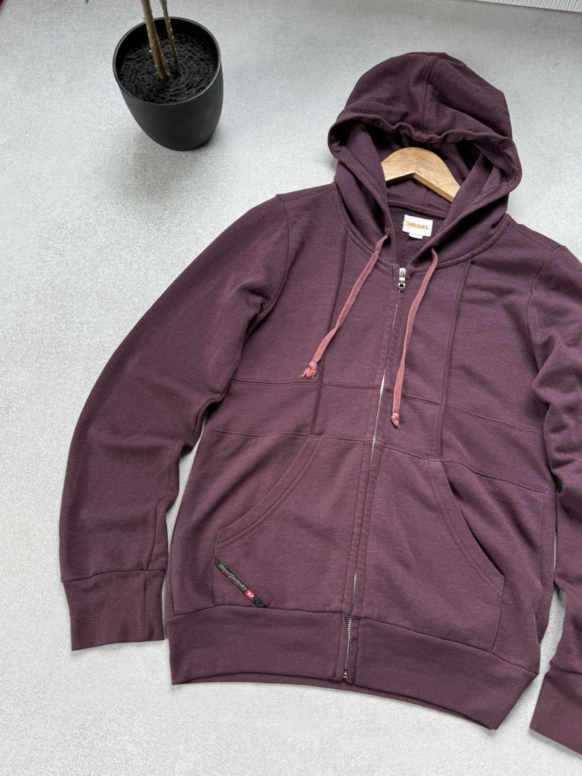 Diesel Diesel Full Zip Hoodie Men’s Vintage Y2K Hooded Pullover Size US S / EU 44-46 / 1 - 4 Thumbnail