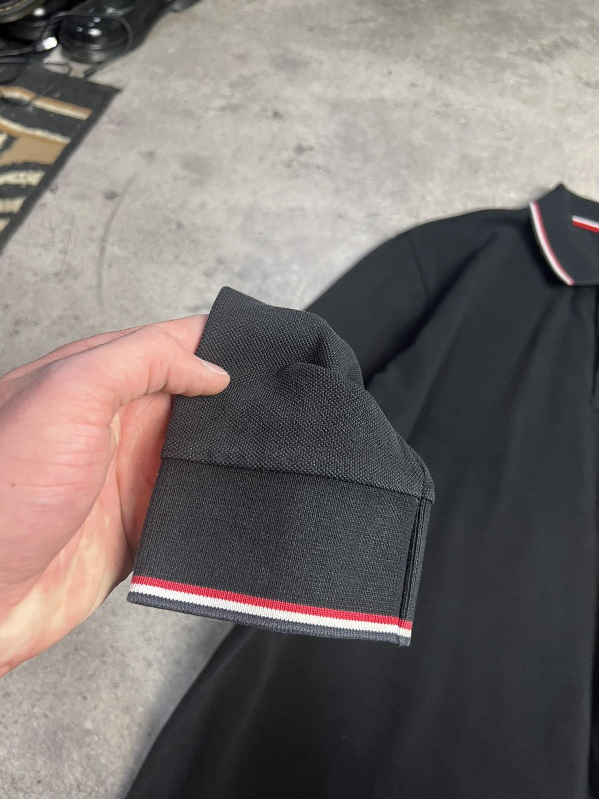 Moncler Vintage Moncler polo long sleeve Size US XXL / EU 58 / 5 - 8 Thumbnail