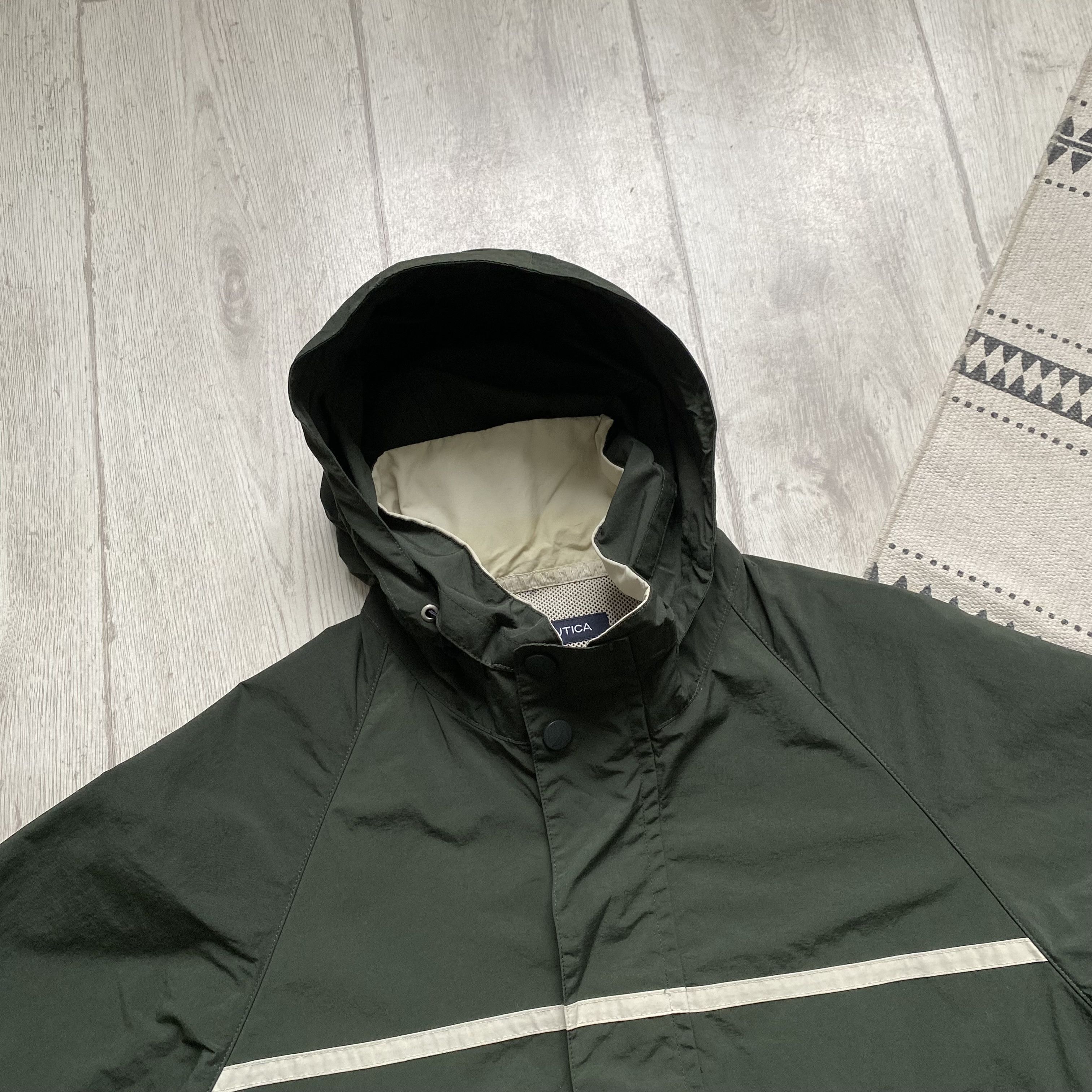 Nautica Vintage Nautica Nylon jacket raincoat outdoor style Size US M / EU 48-50 / 2 - 5 Thumbnail