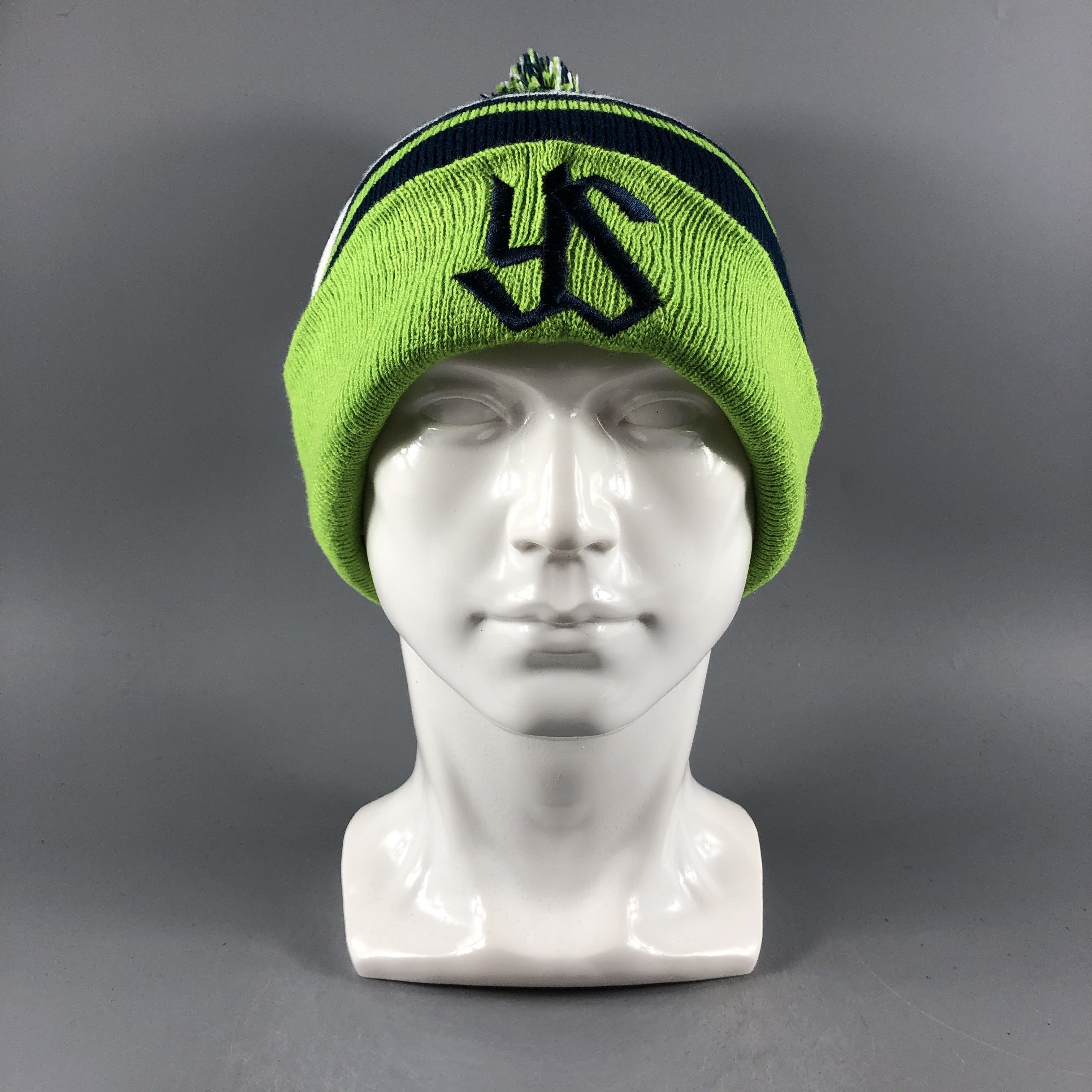 Japanese Brand × Vintage Yakult Swallows Bobble Beanie Snow Hat Snow Cap -D758 Size ONE SIZE - 7 Thumbnail