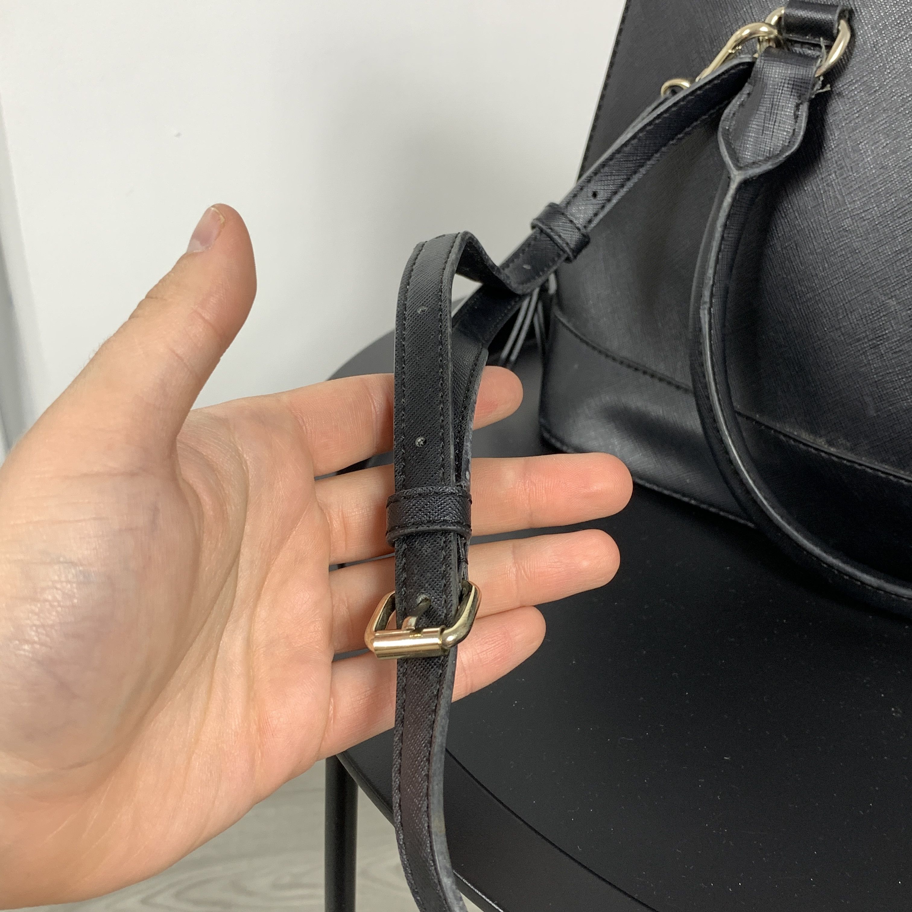 DKNY DKNY Donna Karan New York Black Shoulder Crossbody Bag Size ONE SIZE - 6 Thumbnail