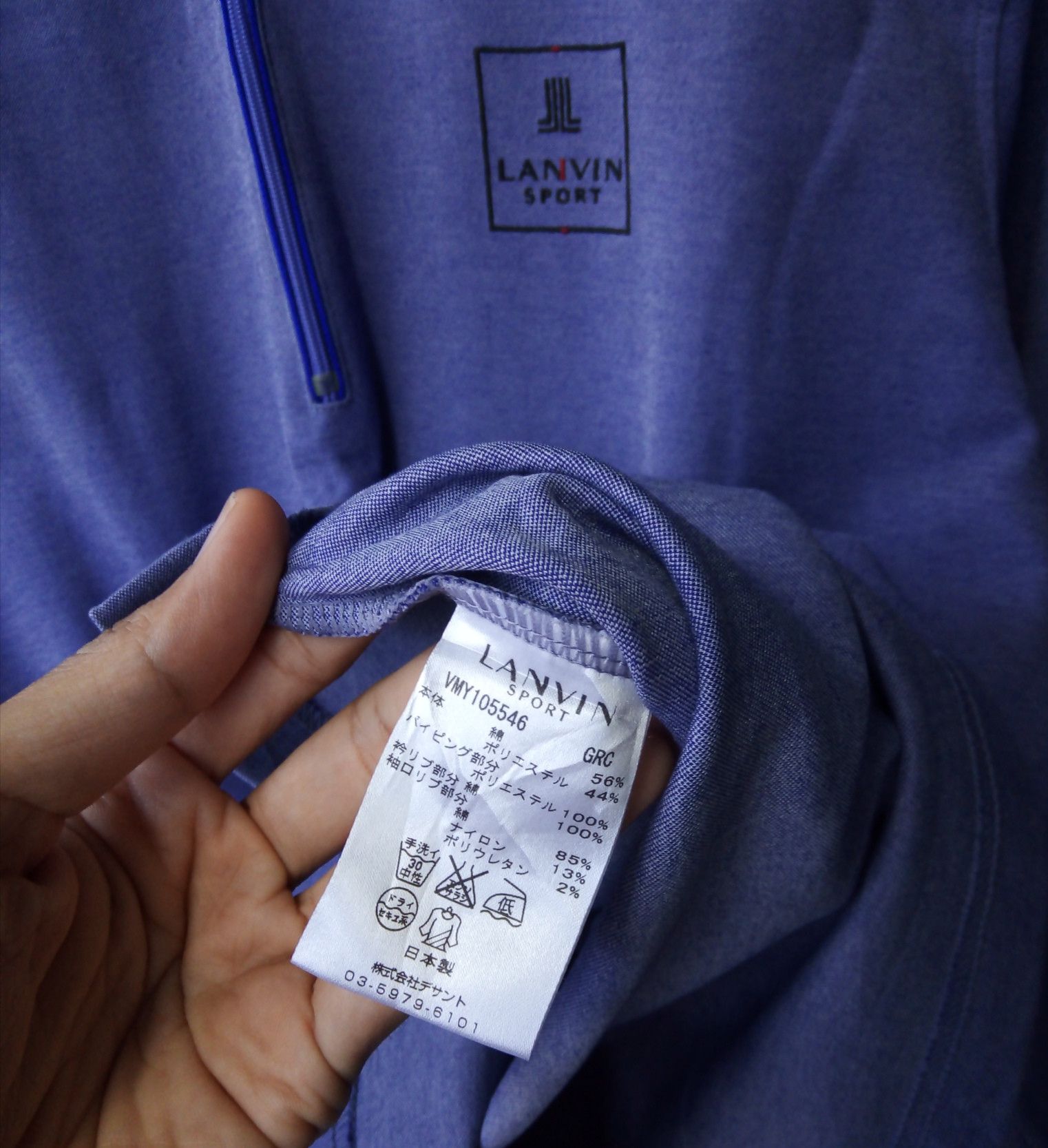Lanvin Authentic Lanvin paris half zipper sweater Autumn Size US M / EU 48-50 / 2 - 7 Thumbnail