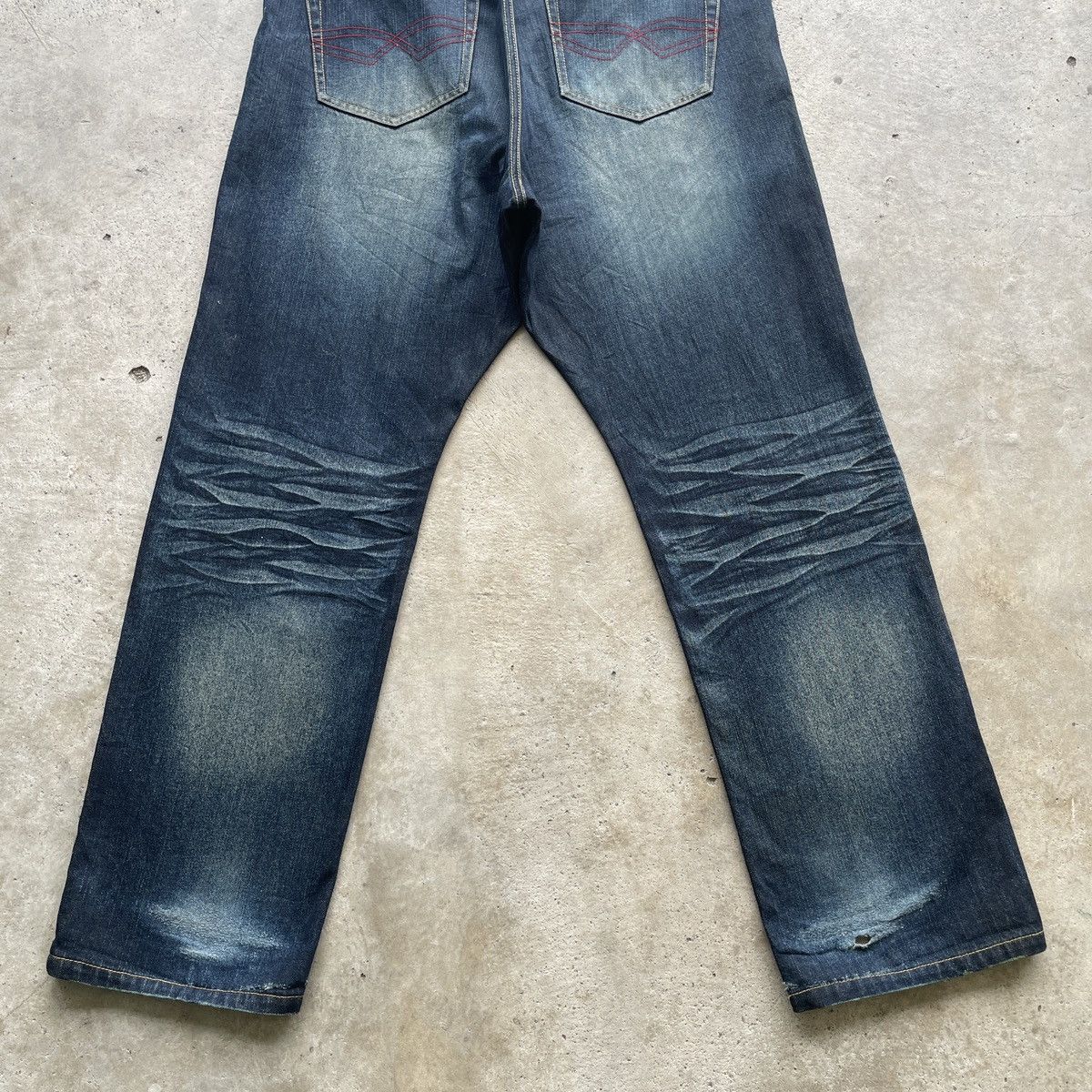 Vintage W42 Vintage Amore Puro American Rusty Distressed Jeans Pants Size US 42 / EU 58 - 10 Thumbnail