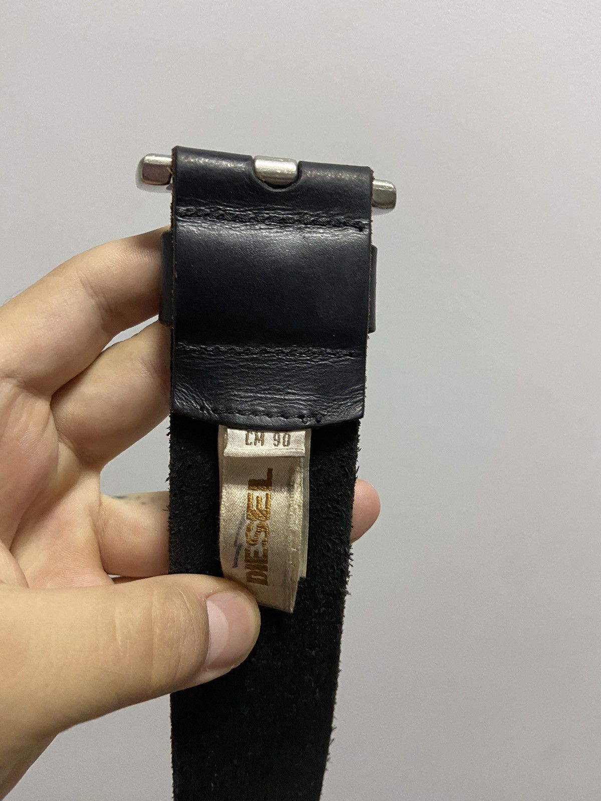 Diesel Diesel Belt Vintage Leather Avant Garde Y2K Style Size ONE SIZE - 5 Thumbnail