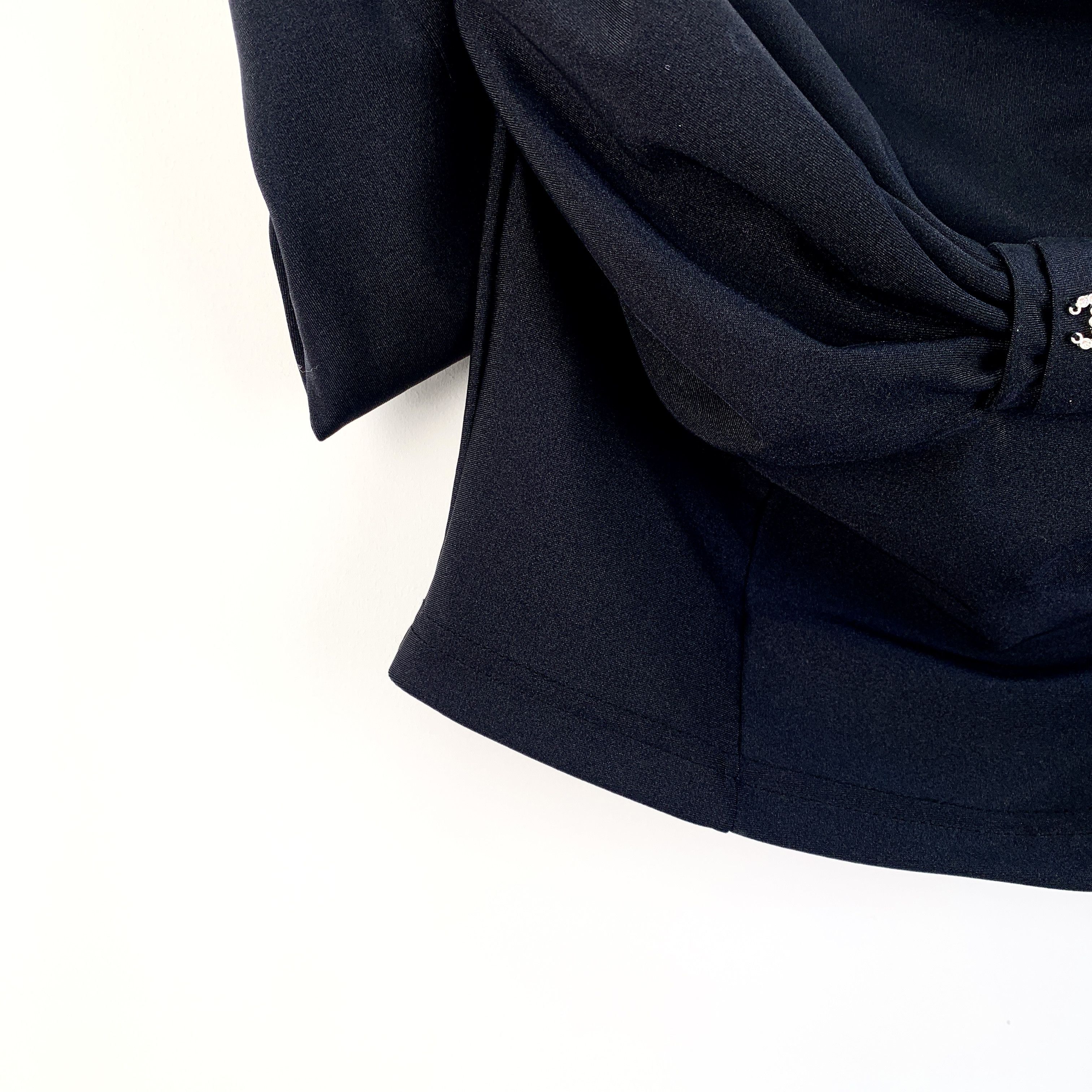 Chanel CW0408 Chanel Black Off-Shoulder Cropped Top Size XS / US 0-2 / IT 36-38 - 5 Thumbnail