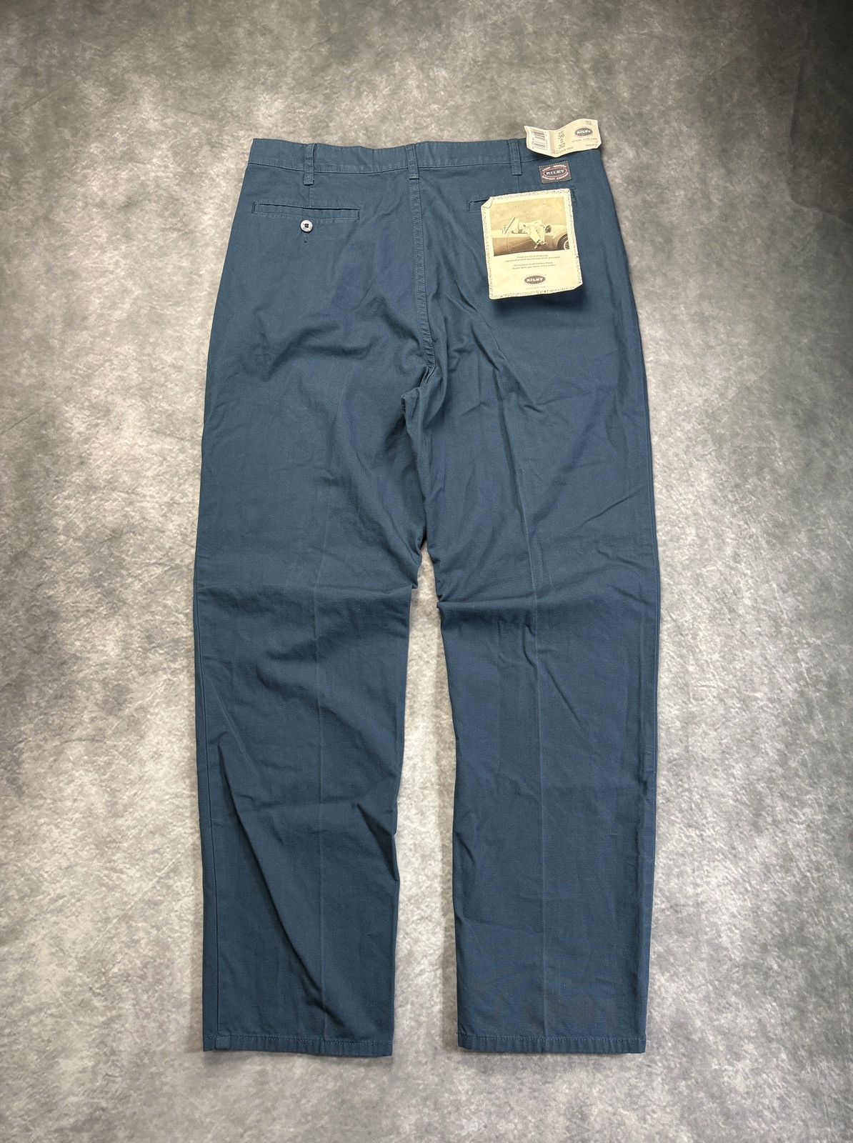 Briggs & Riley × Dickies × Vintage NOS 1990s Vintage Work Pants Pleated Trousers Deadstock 90s Size US 34 / EU 50 - 1 Thumbnail
