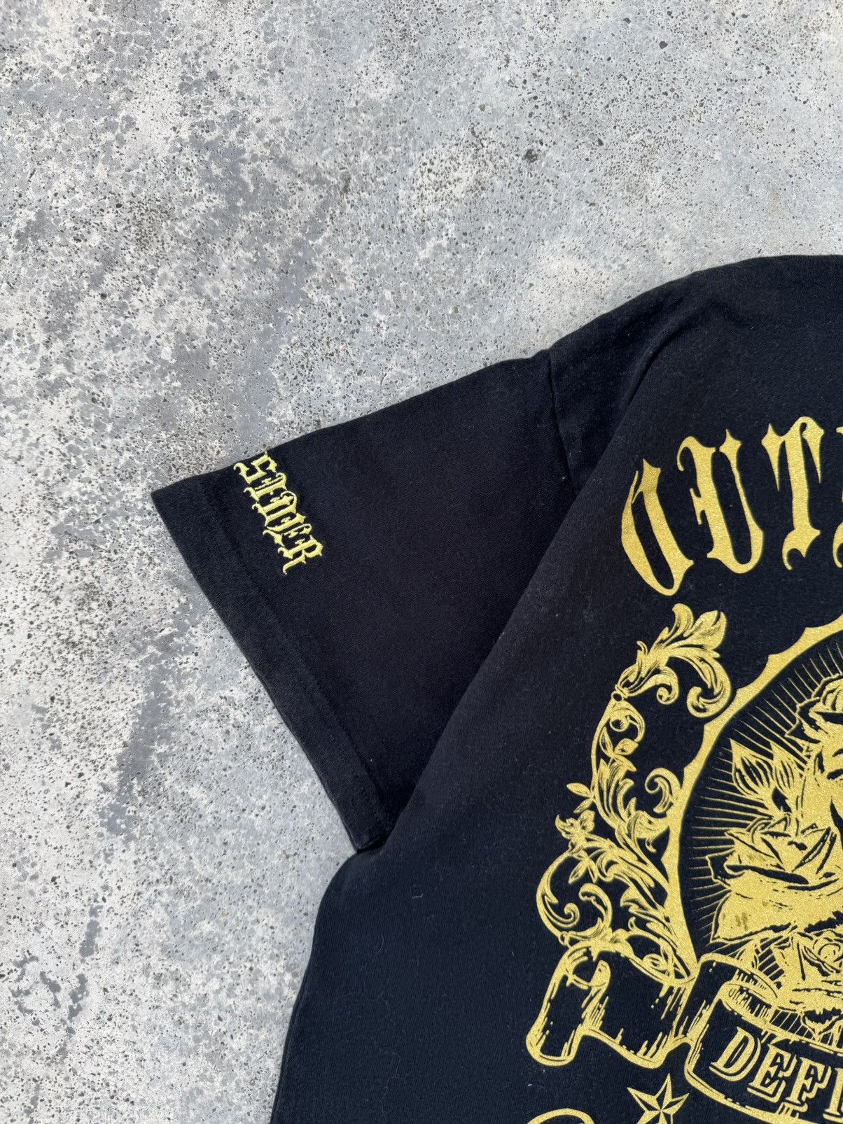 If Six Was Nine 2000s Outstanding Skull Seditionaries Grunge y2k Tees Size US L / EU 52-54 / 3 - 5 Thumbnail