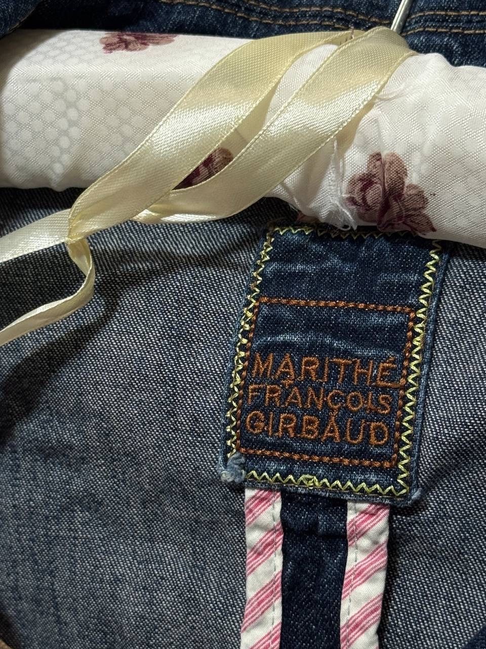 Marithe + Francois Girbaud Vintage Marithe Francois Girbaud Blue Jean Blazer Size US 27 Size S / US 4 / IT 40 - 4 Thumbnail