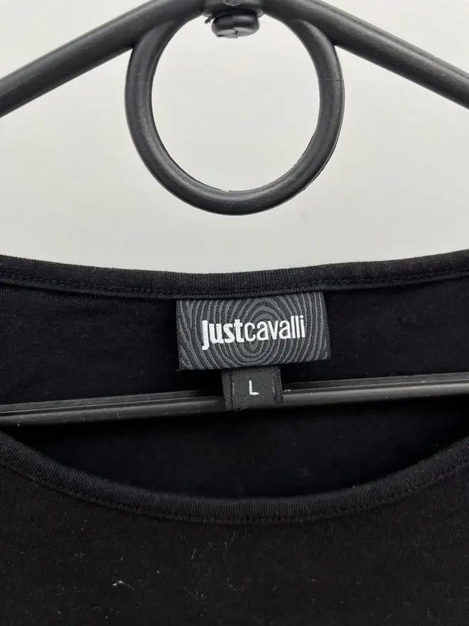 Just Cavalli Just Cavalli Logo Printed Tee Size L / US 10 / IT 46 - 2 Thumbnail