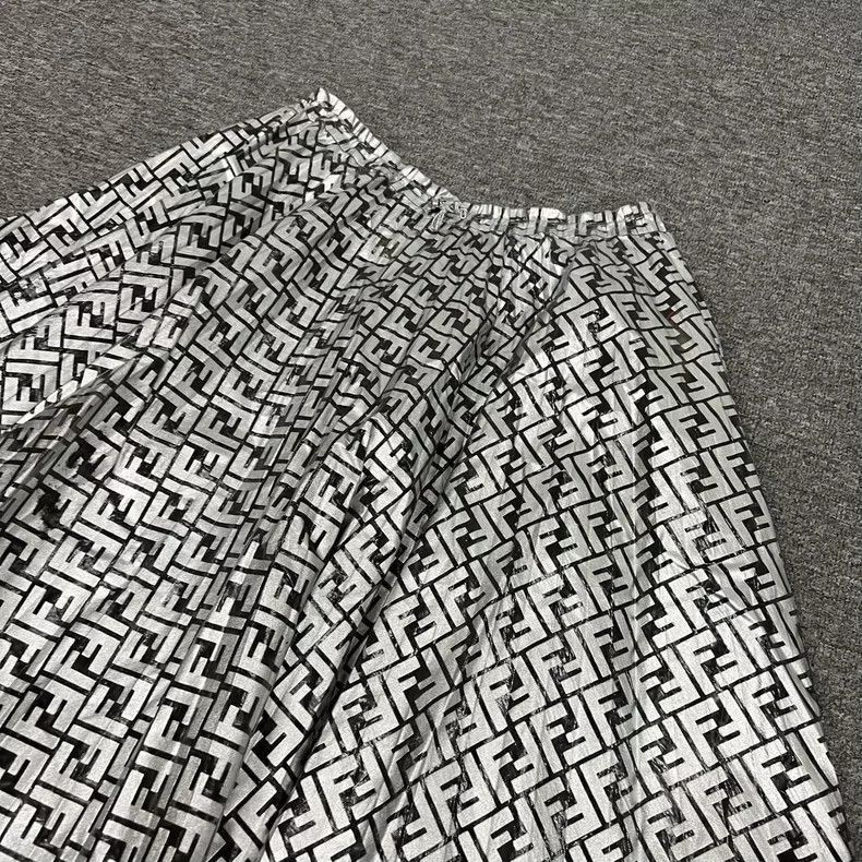 Fendi Fendi Half Skirt with Double F Print Size US 38 / EU 54 - 3 Thumbnail
