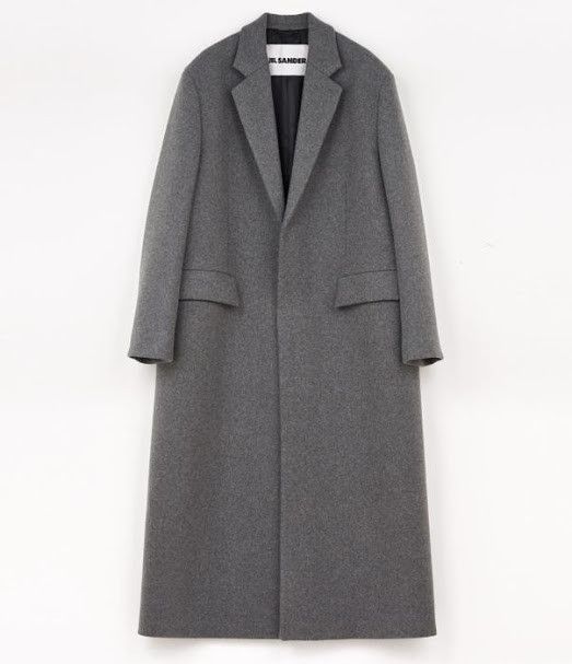 Jil Sander o1w1db10925 Tailored Coat in Grey Size US XL / EU 56 / 4 - 1 Thumbnail