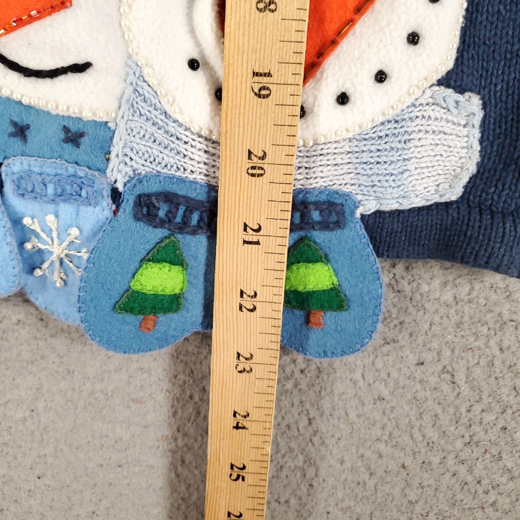 Vintage VINTAGE Tiara Sweater Cardigan Women’s Adult Petite Large Blue Beaded Embroidered Christmas 90s Holiday Knit Womens Size L / US 10 / IT 46 - 7 Thumbnail