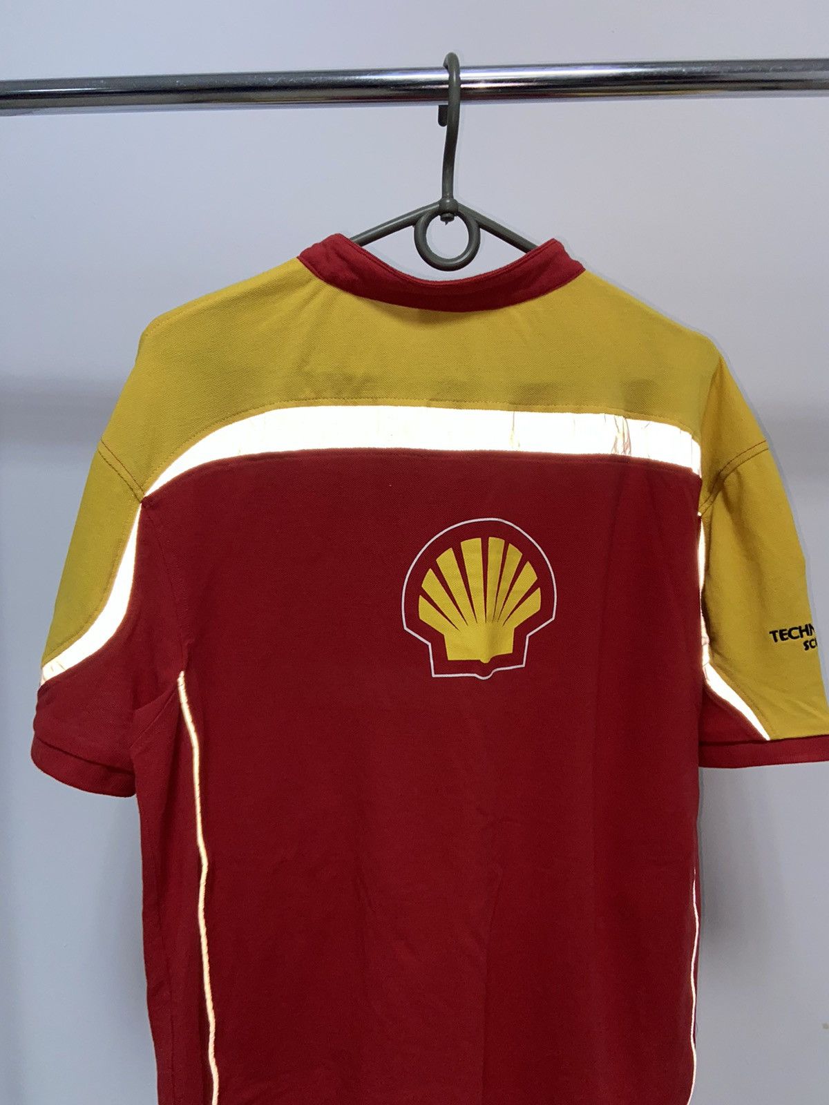 Ferrari × Vintage Ferrari Racing Vintage Big Logo t shirt reflective shell Size US XL / EU 56 / 4 - 4 Thumbnail