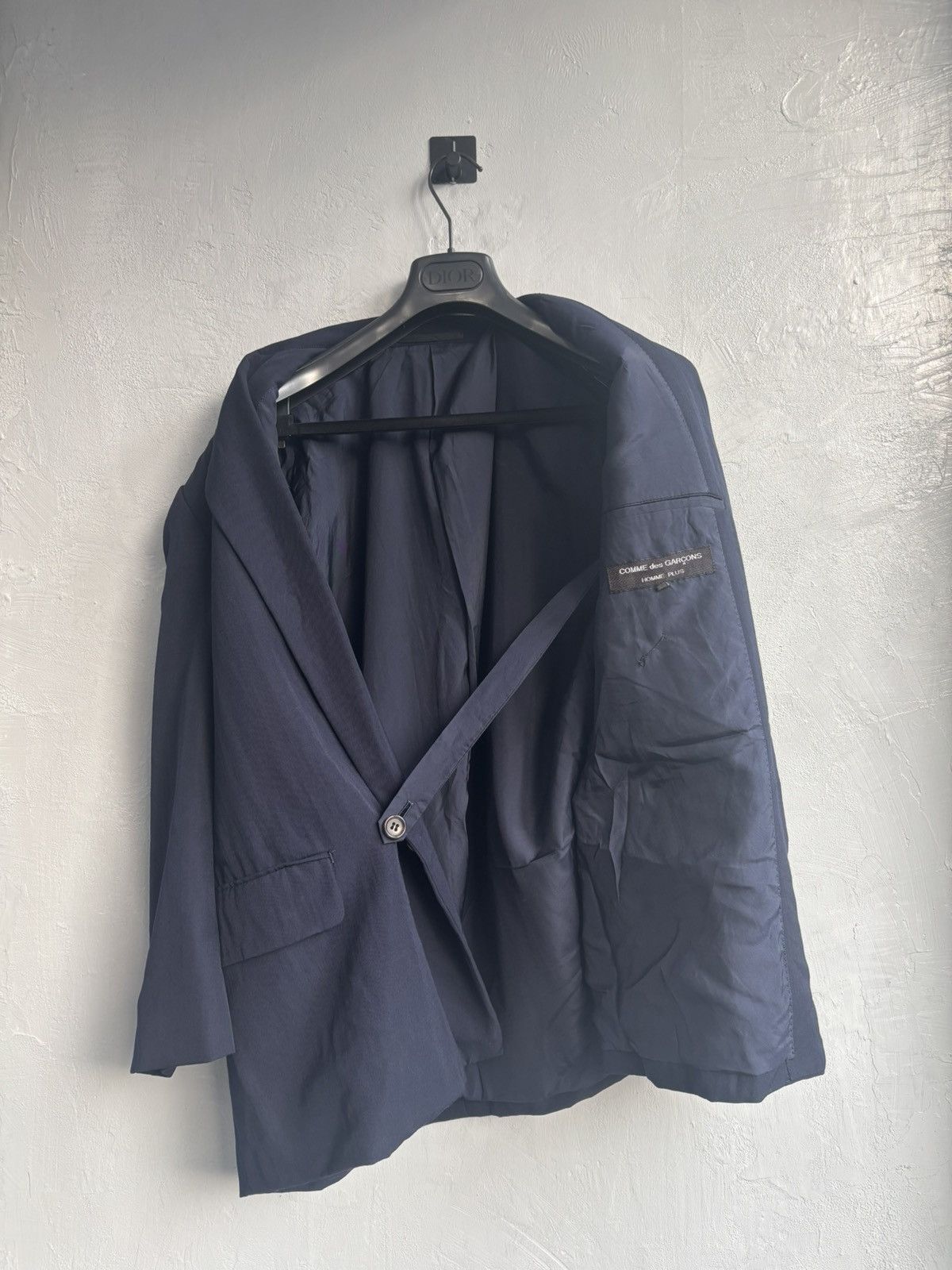 Comme des Garcons Homme Plus Comme Des Garcons Homme Plus 80s oversized wool blazer Size 48S - 8 Thumbnail