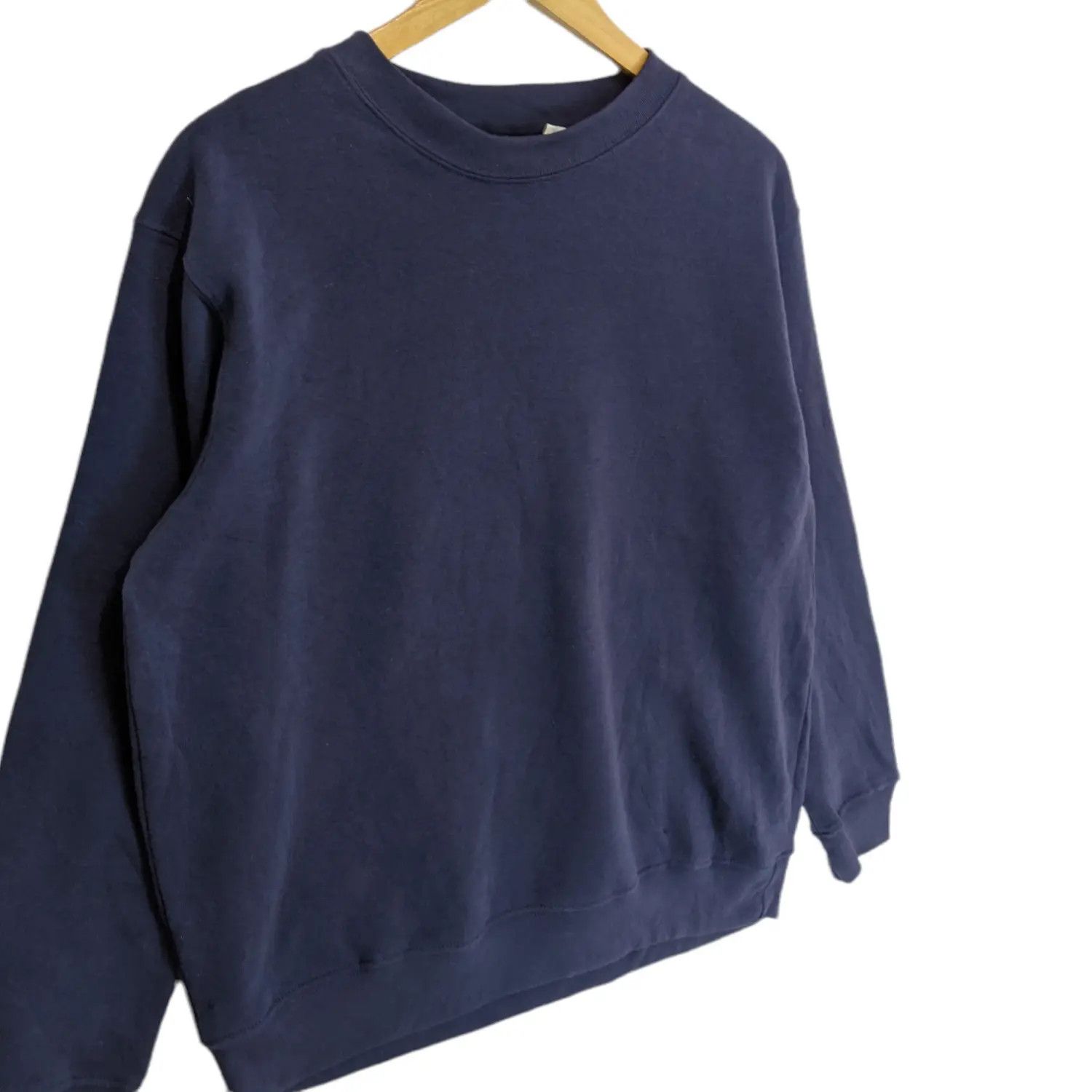 American Apparel × Japanese Brand PENMAN Purple Plain Jumper Sweatshirt For Women Size L / US 10 / IT 46 - 3 Thumbnail