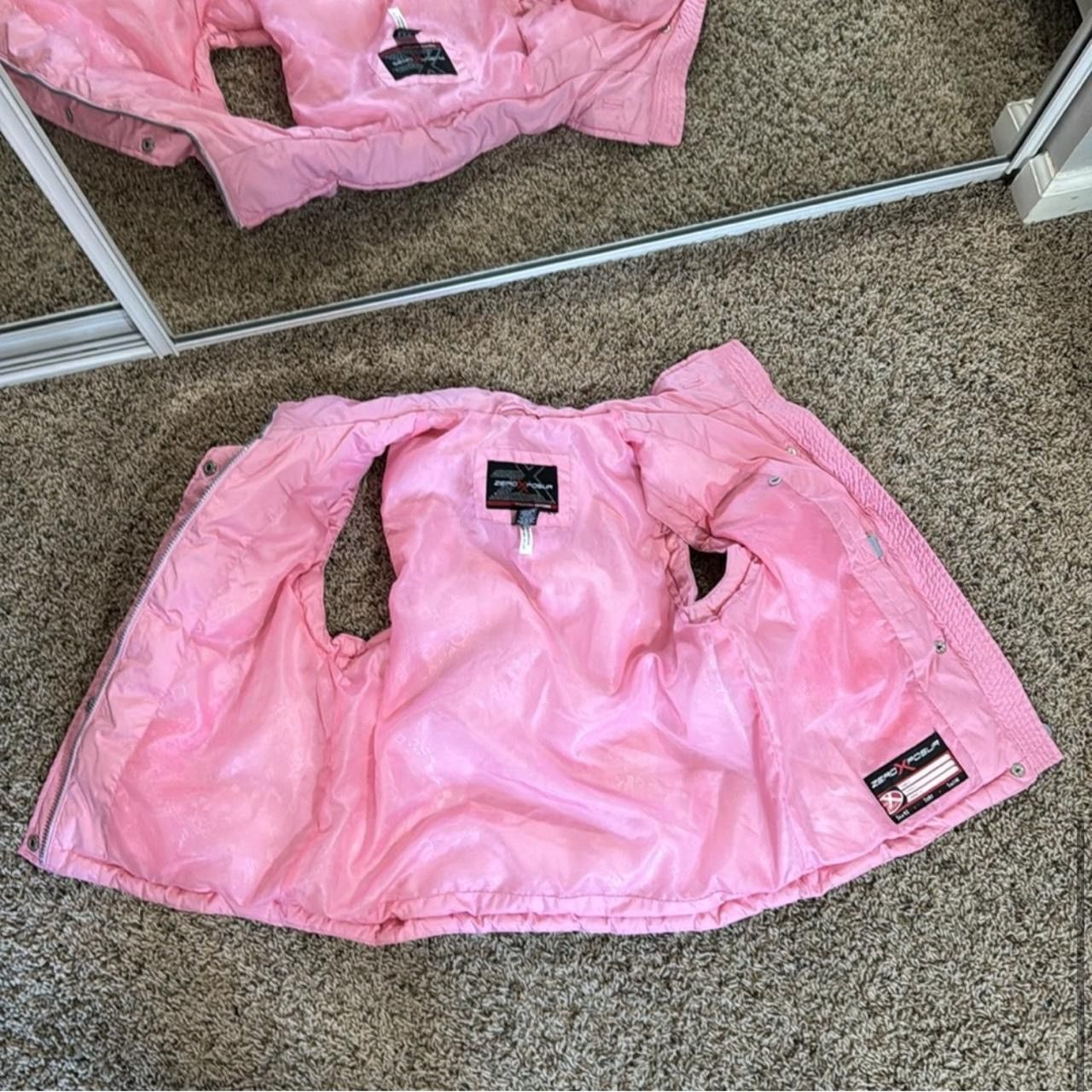 Vintage × ZeroXposur Y2K Pink Puffer Vest Size XS / US 0-2 / IT 36-38 - 4 Thumbnail