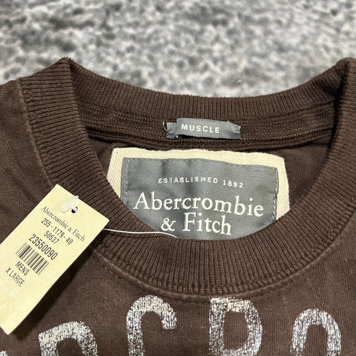 Abercrombie & Fitch Vintage Abercrombie Fitch Longsleeve Thermal Shirt Muscle Size US XL / EU 56 / 4 - 6 Thumbnail