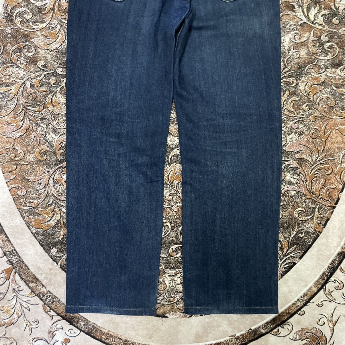 Edwin 🔥Vintage Edwin 503 Stoned Washed Distress Denim Jeans Size US 33 - 6 Thumbnail