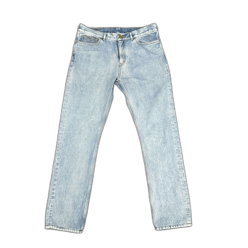 Louis Vuitton LOUIS VUITTON Washed Slim Jeans for Men Size US 33 - 1 Thumbnail