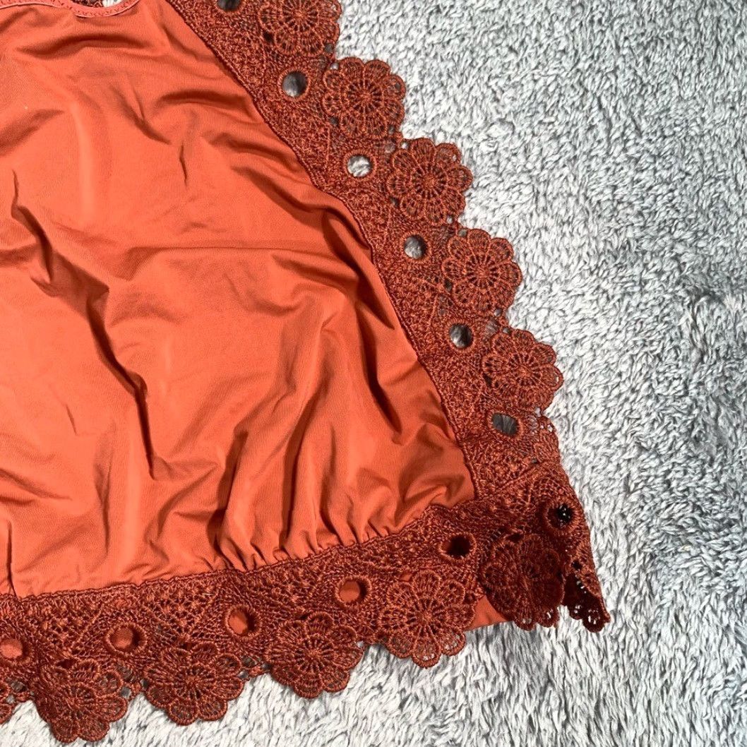Vintage Aerie Bralette BRA Medium Orange M Size ONE SIZE - 4 Thumbnail