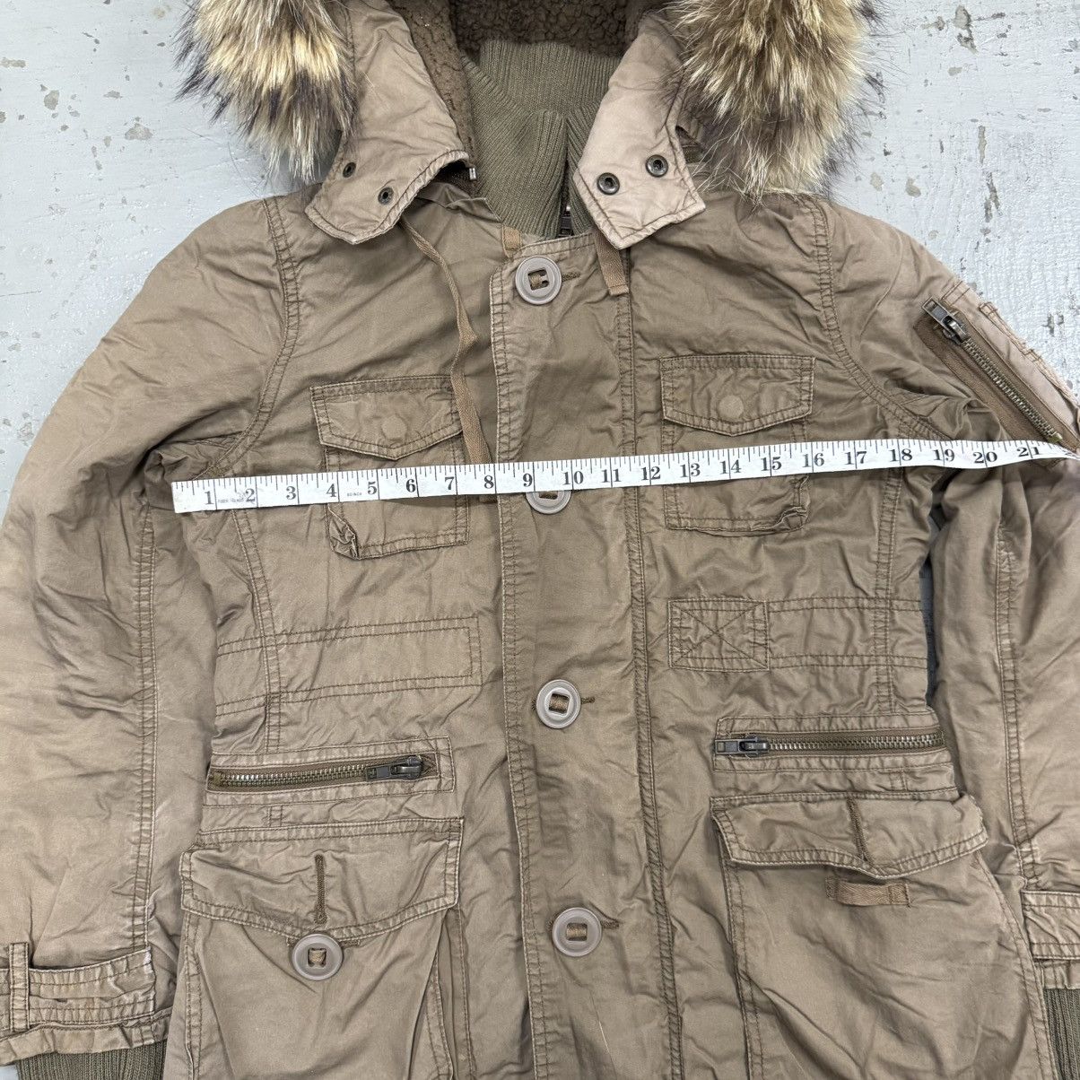 If Six Was Nine Racoon Fur Style Hoodie Parka Jacket Eeni Meeni Lgb style Size US M / EU 48-50 / 2 - 6 Thumbnail
